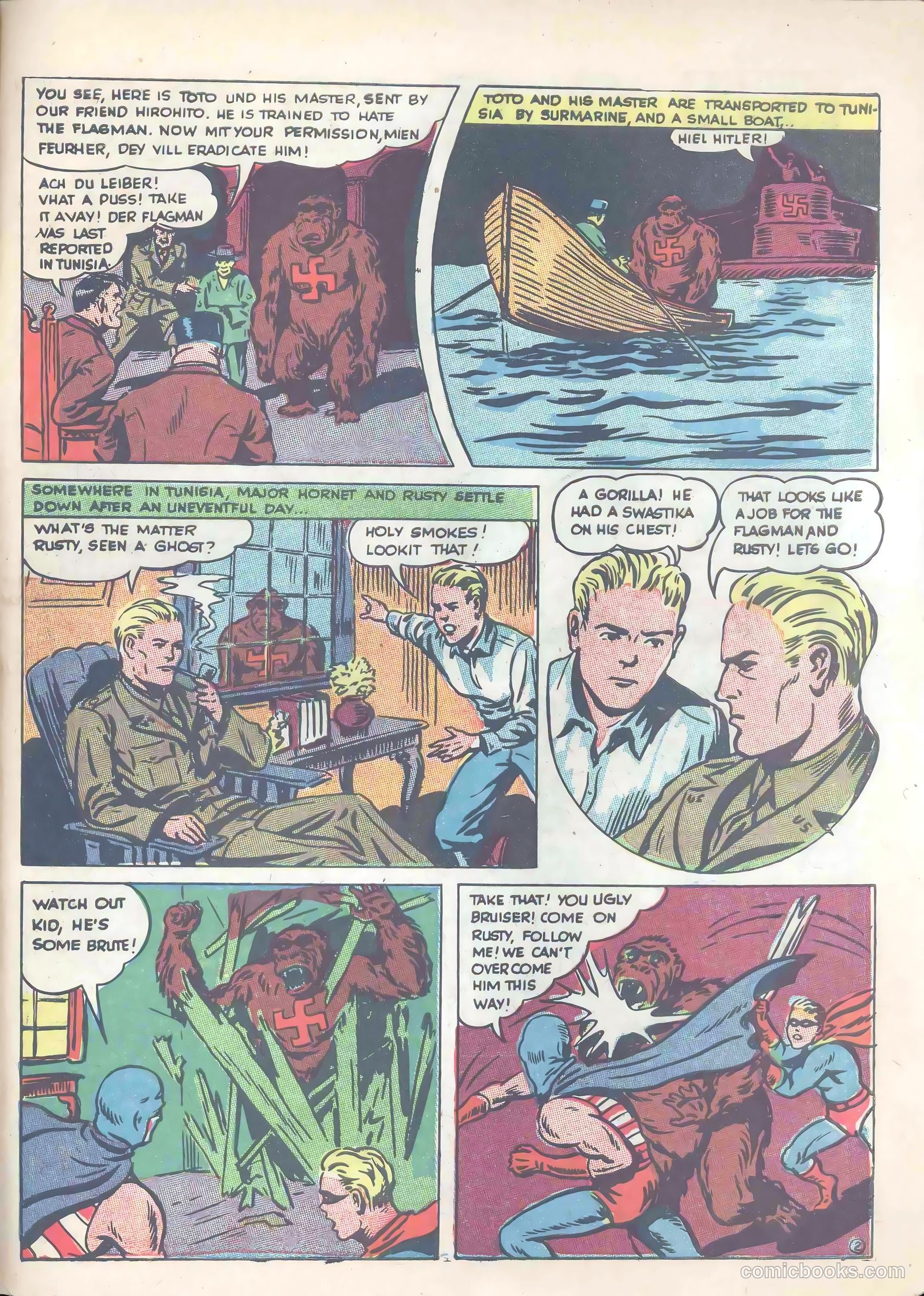 Captain Triumph Comics #11 — page 53 of 60