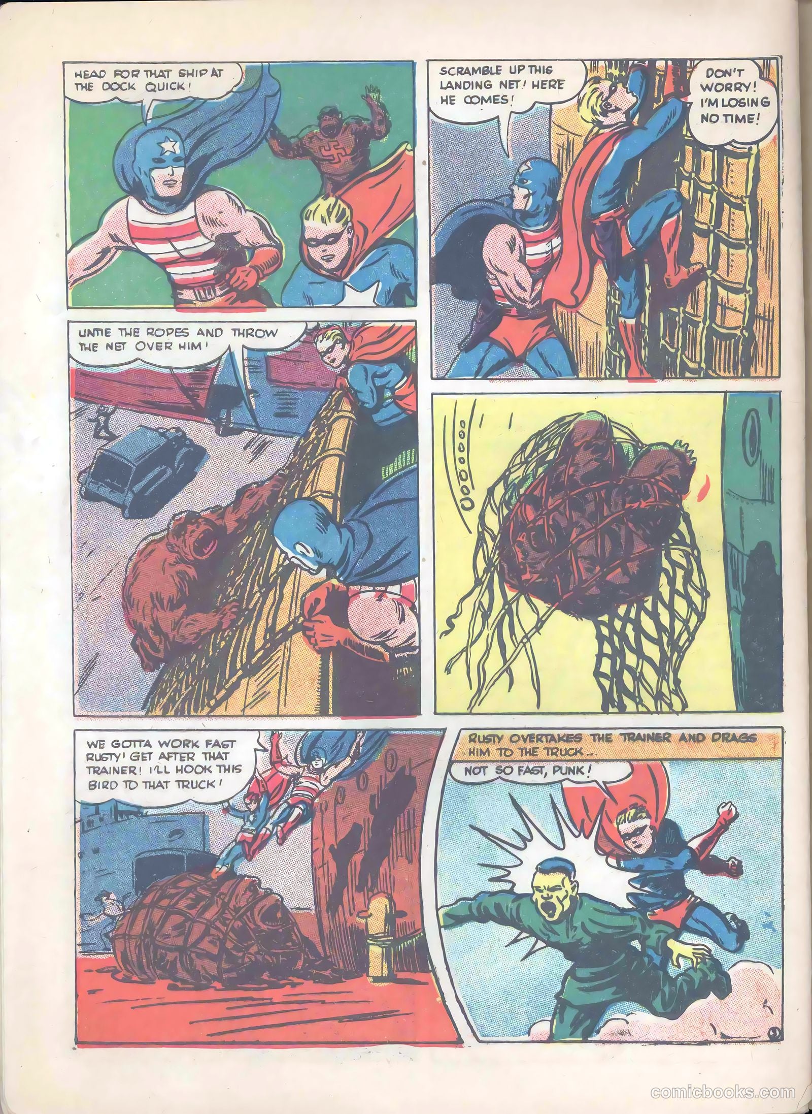 Captain Triumph Comics #11 — page 54 of 60
