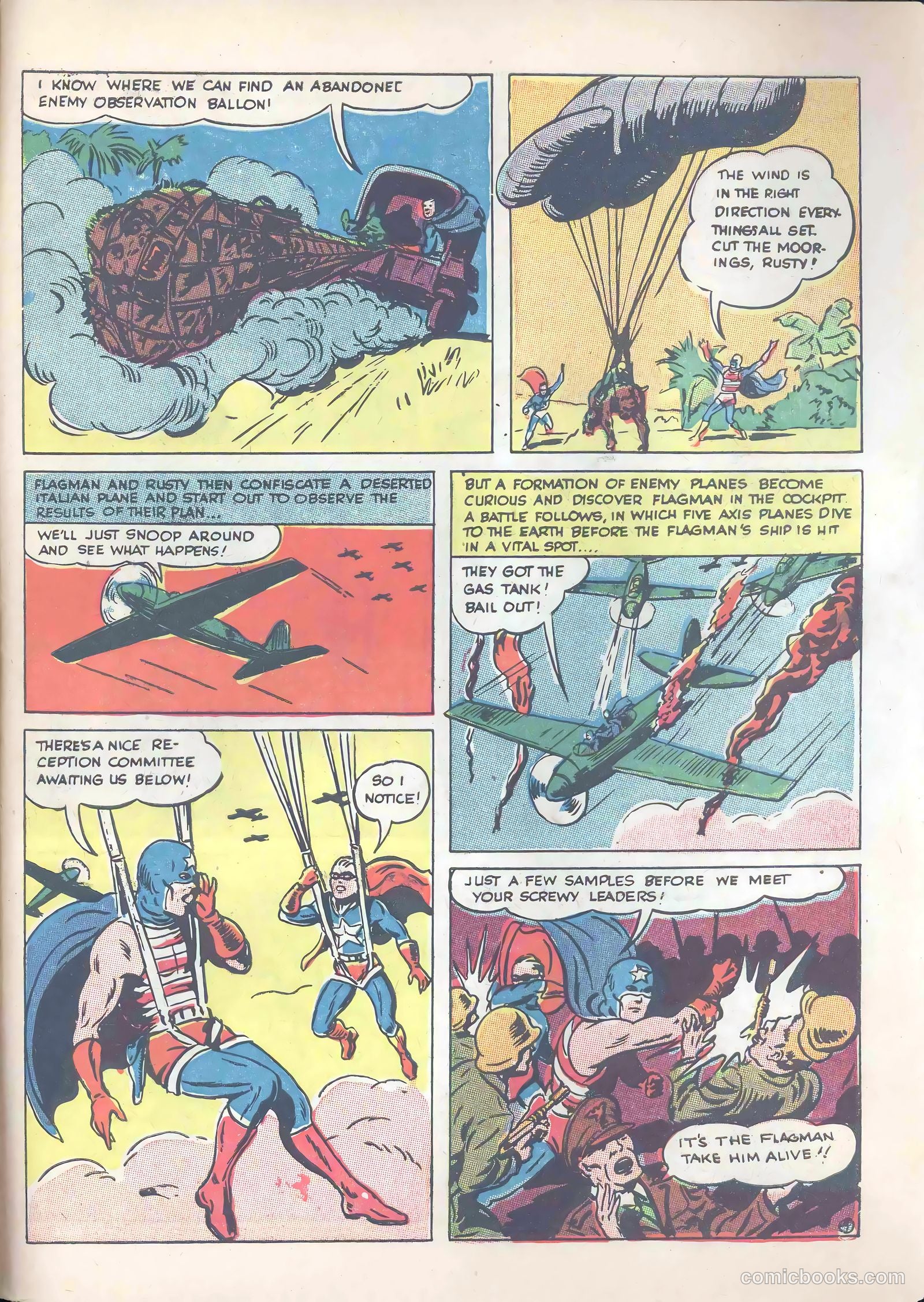 Captain Triumph Comics #11 — page 55 of 60