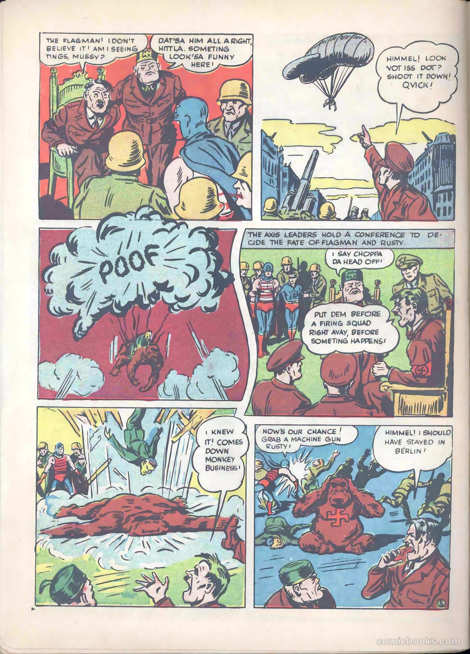 Captain Triumph Comics #11 — page 56 of 60