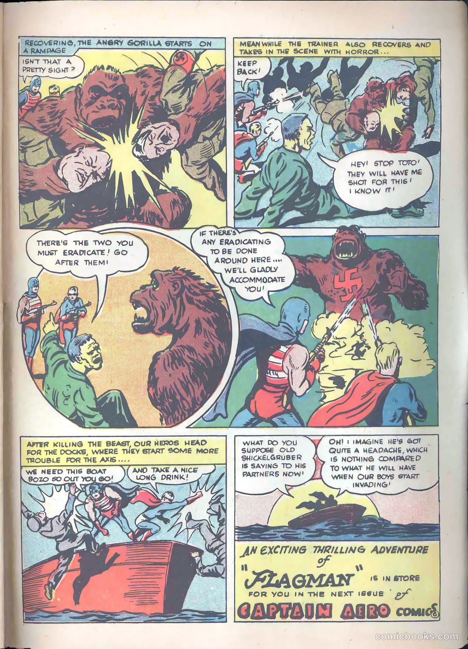 Captain Triumph Comics #11 — page 57 of 60