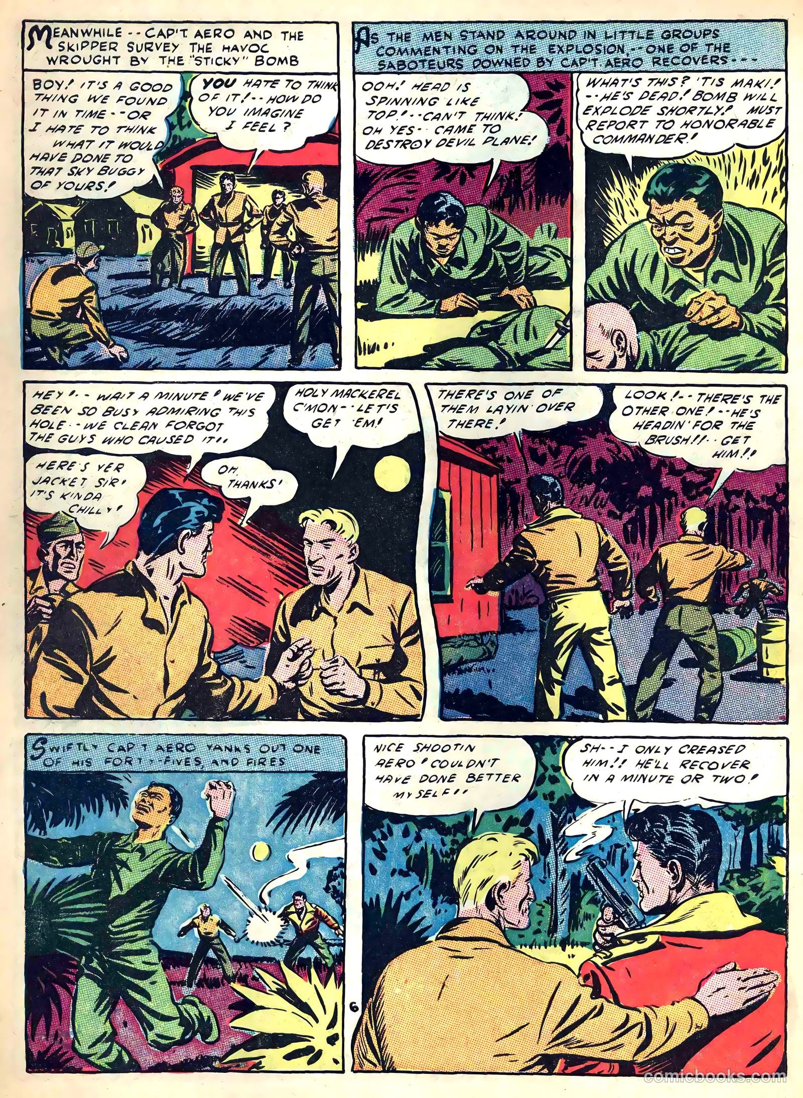 Captain Triumph Comics #13 — page 8 of 60