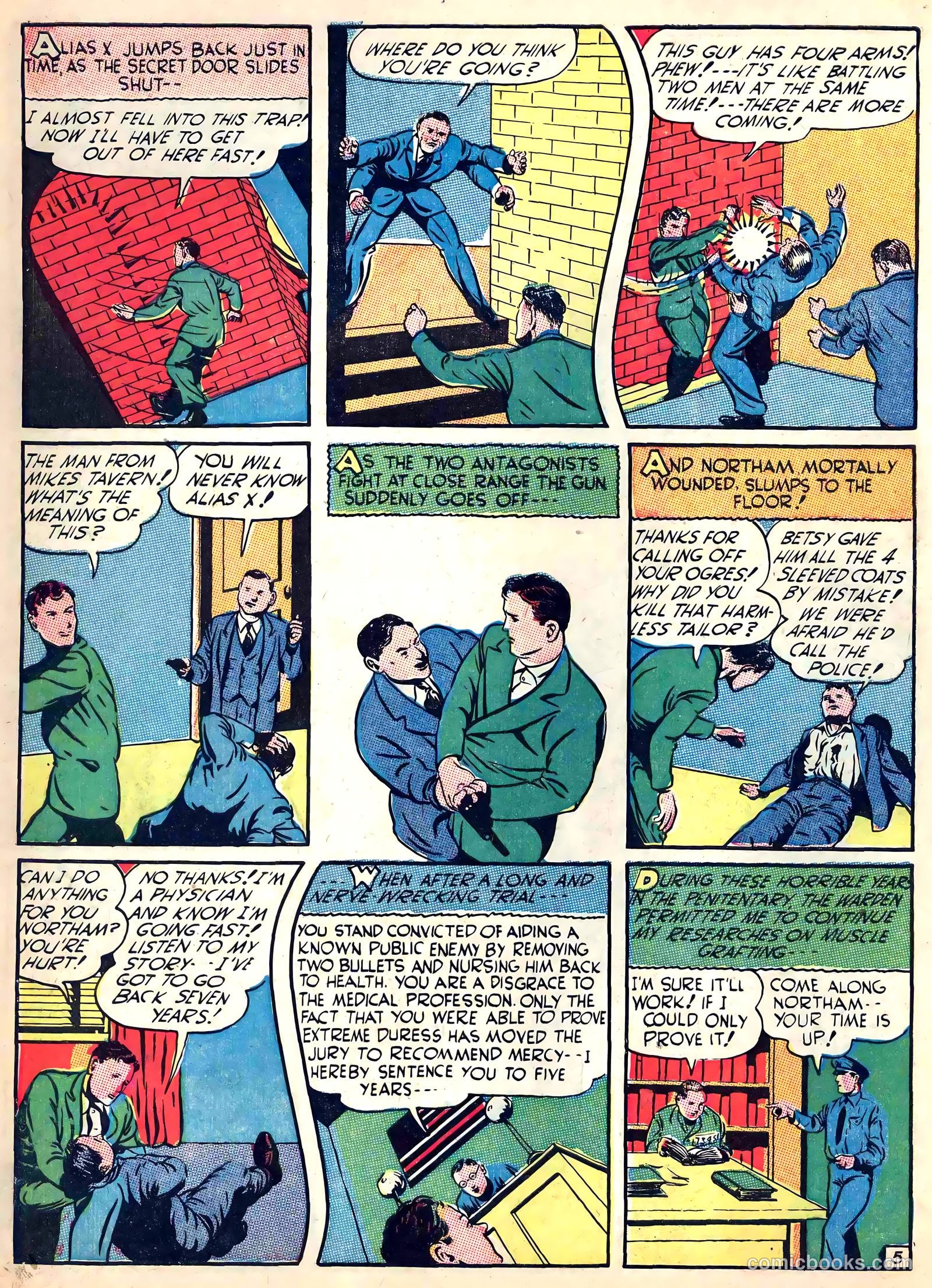 Captain Triumph Comics #13 — page 16 of 60