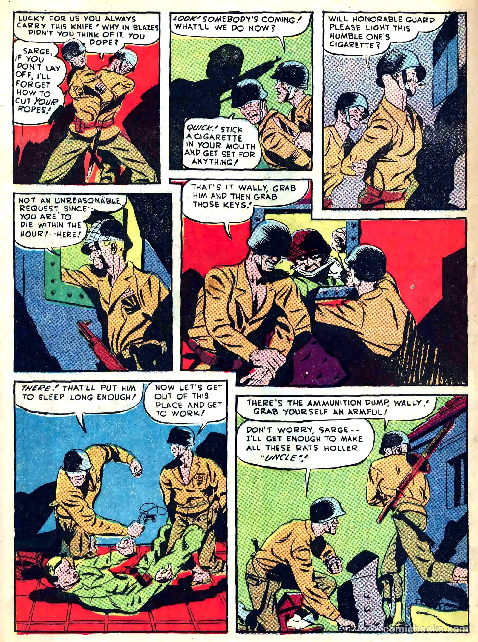 Captain Triumph Comics #13 — page 50 of 60