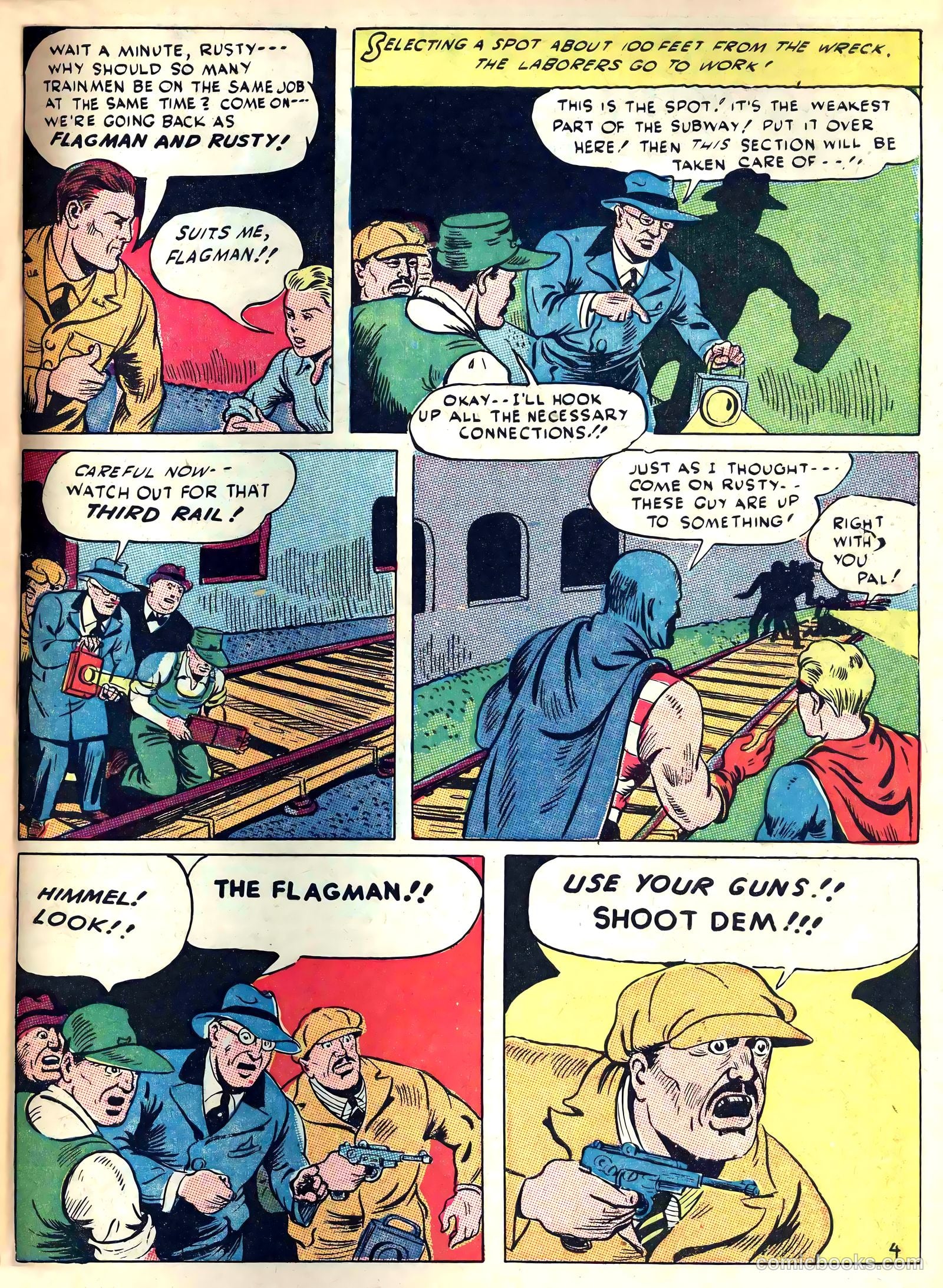 Captain Triumph Comics #13 — page 55 of 60