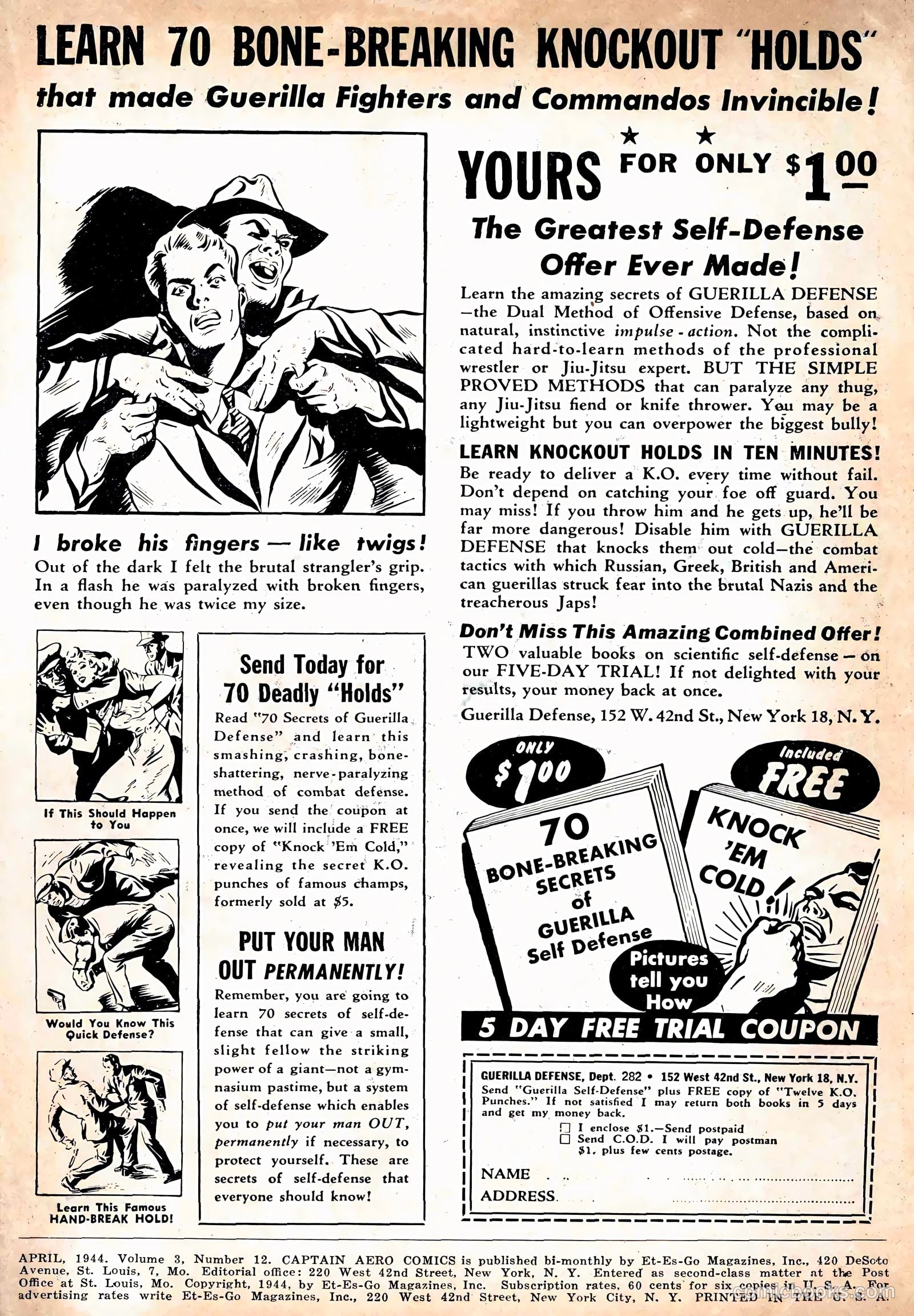 Captain Triumph Comics #14 — page 2 of 60