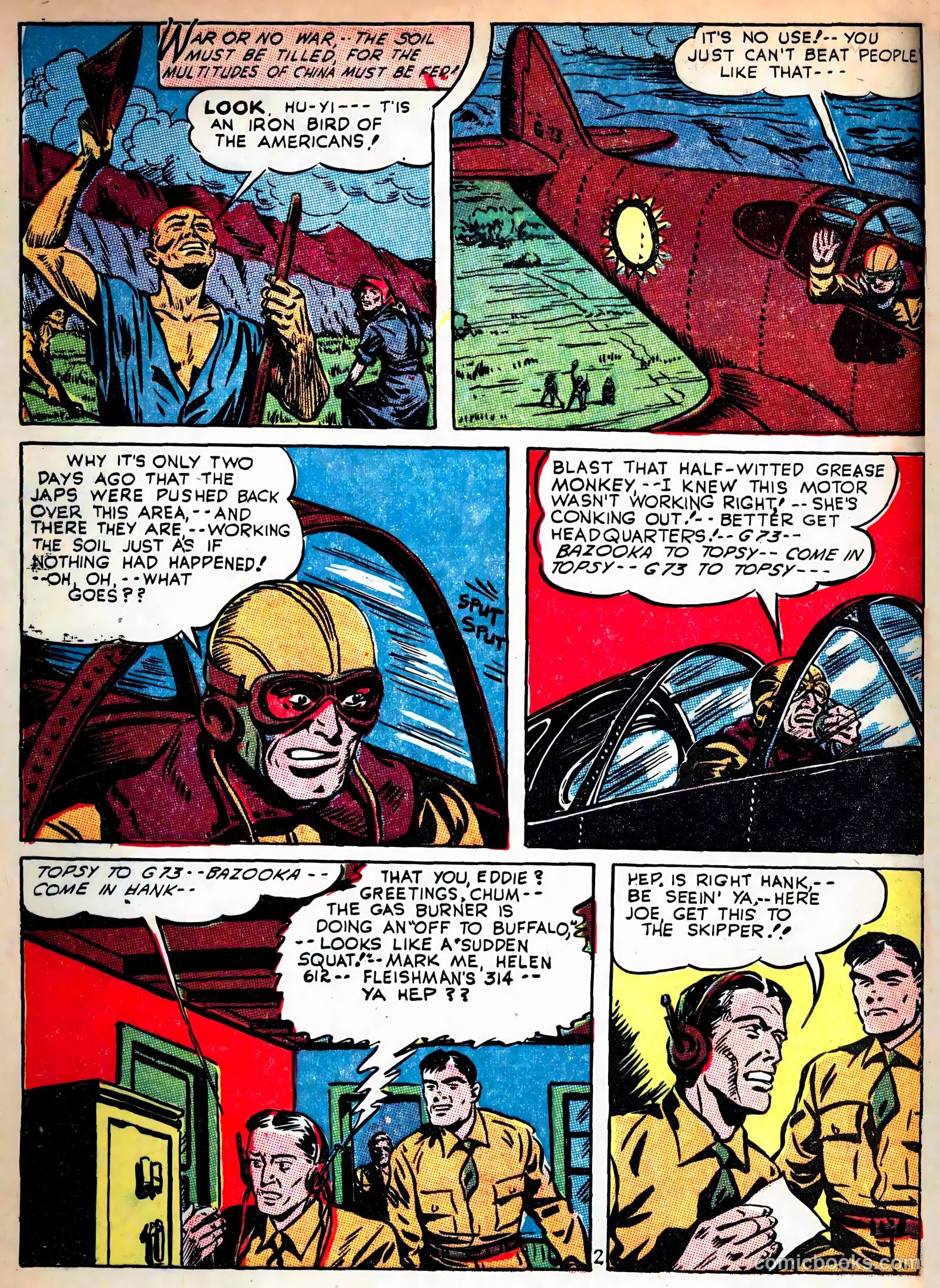 Captain Triumph Comics #14 — page 4 of 60