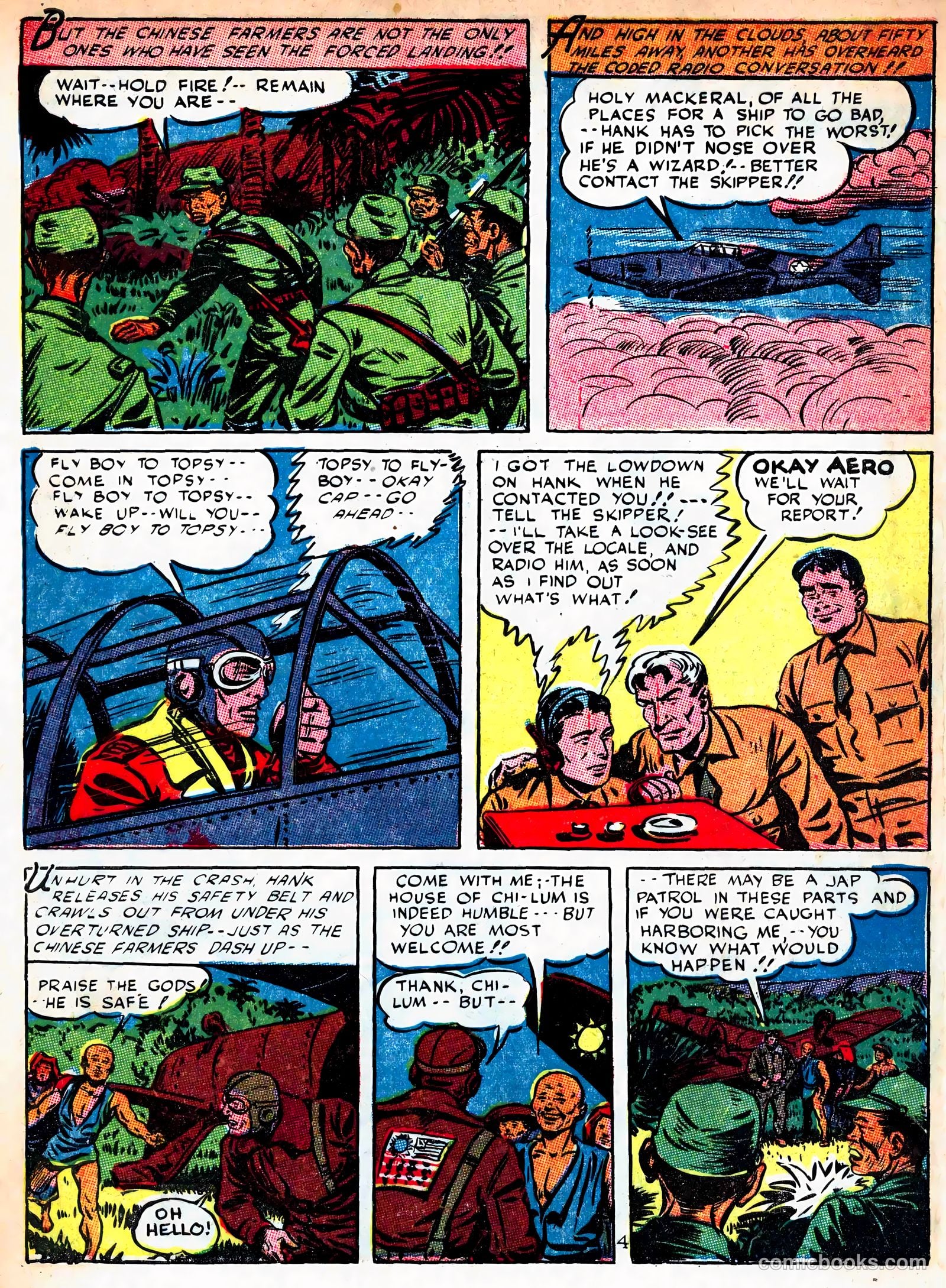 Captain Triumph Comics #14 — page 6 of 60