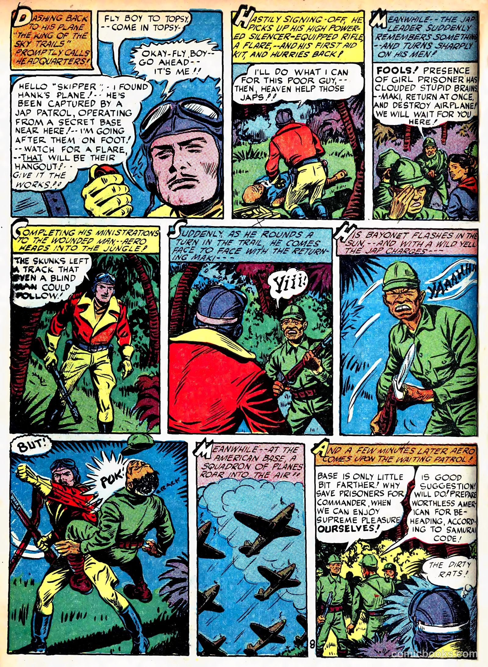 Captain Triumph Comics #14 — page 10 of 60