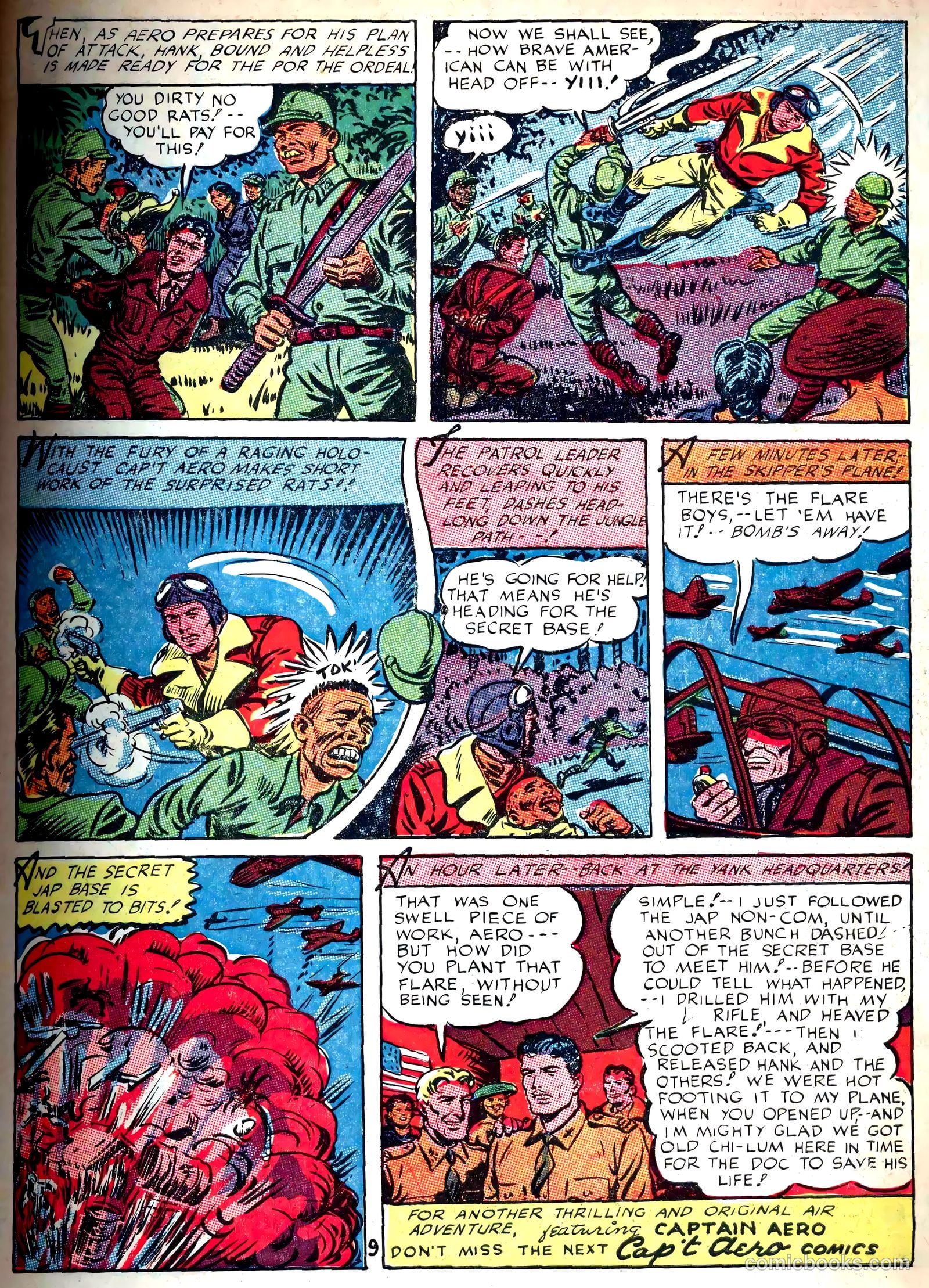 Captain Triumph Comics #14 — page 11 of 60