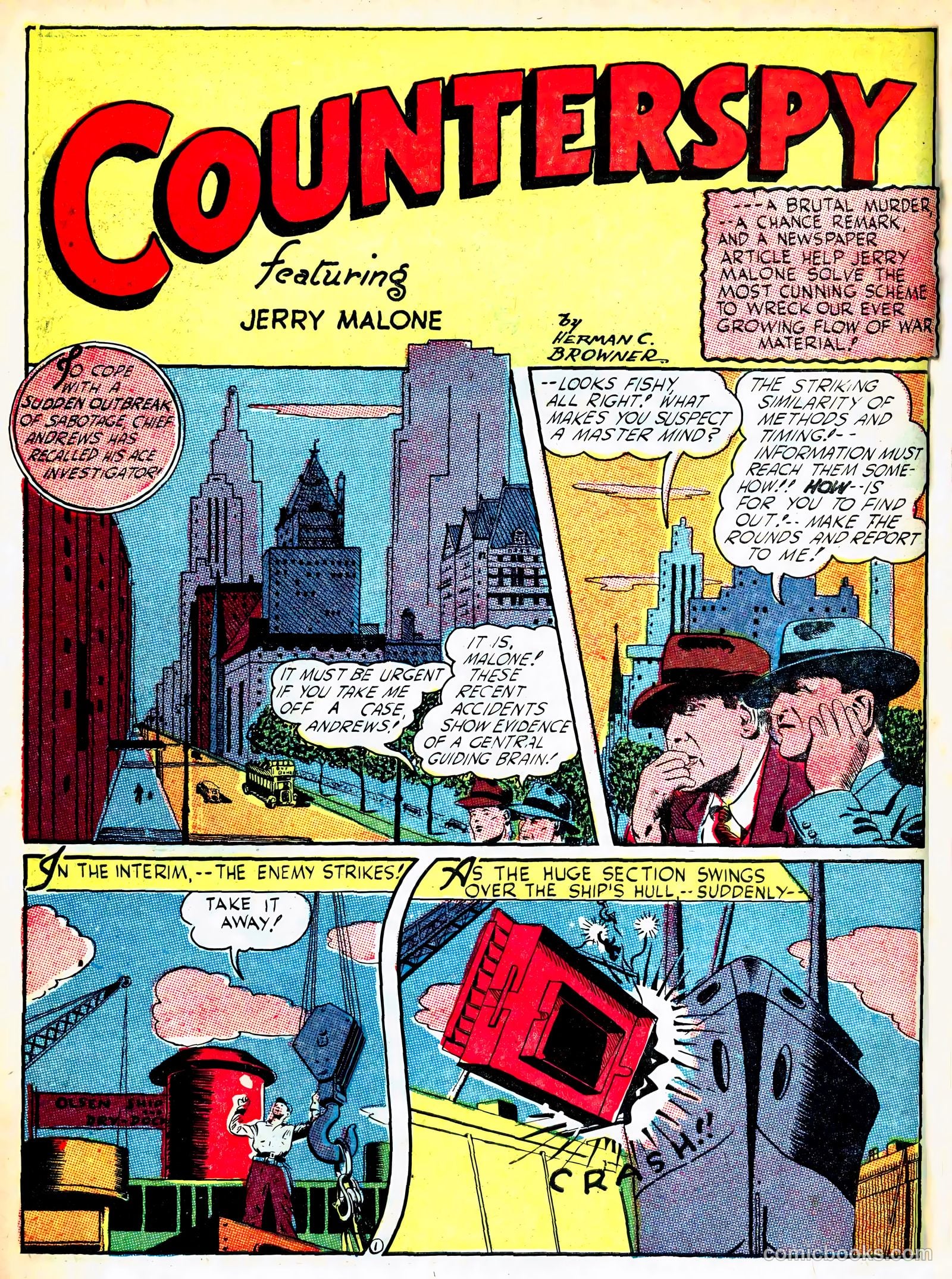 Captain Triumph Comics #14 — page 18 of 60