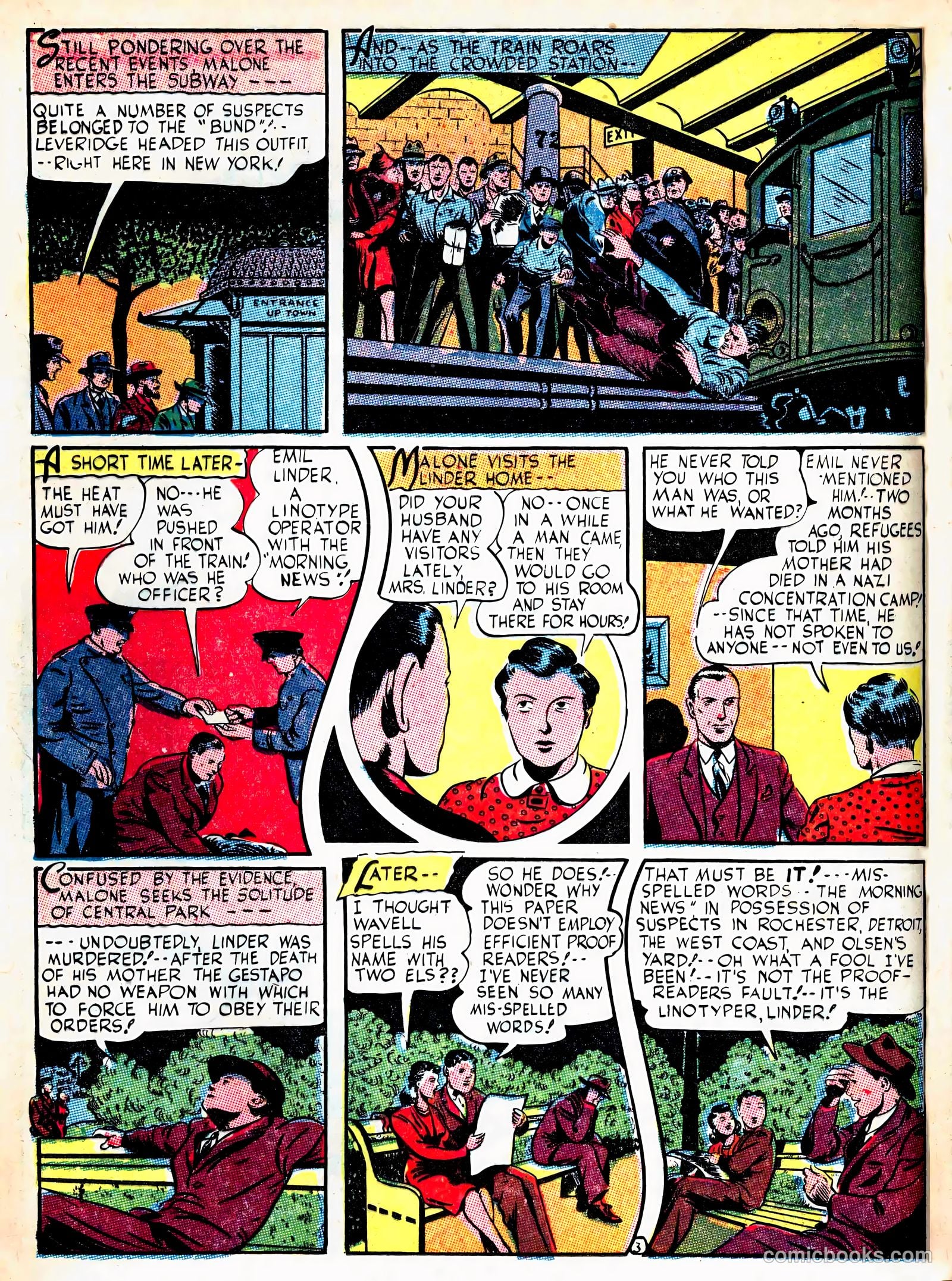 Captain Triumph Comics #14 — page 20 of 60