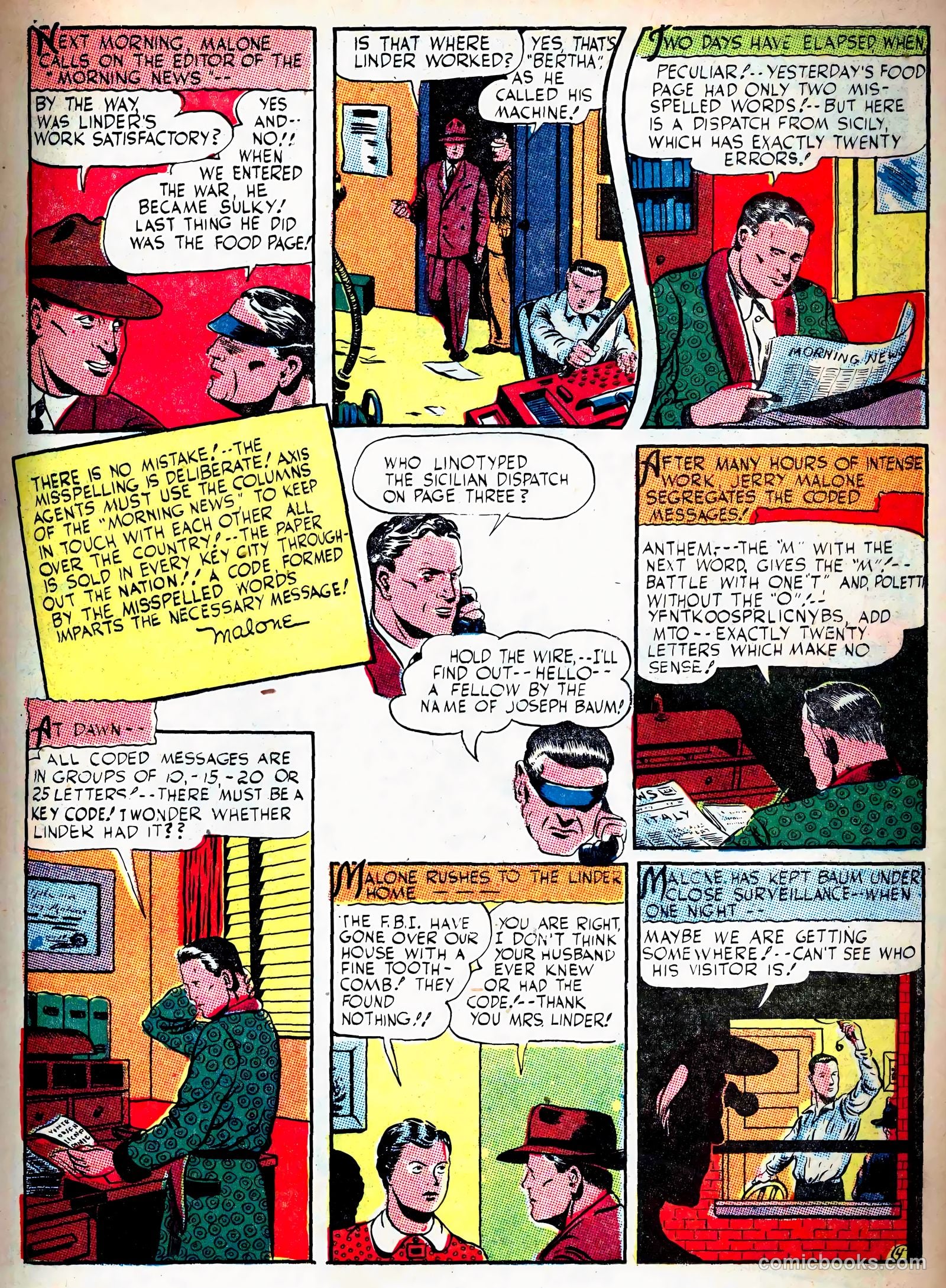 Captain Triumph Comics #14 — page 21 of 60