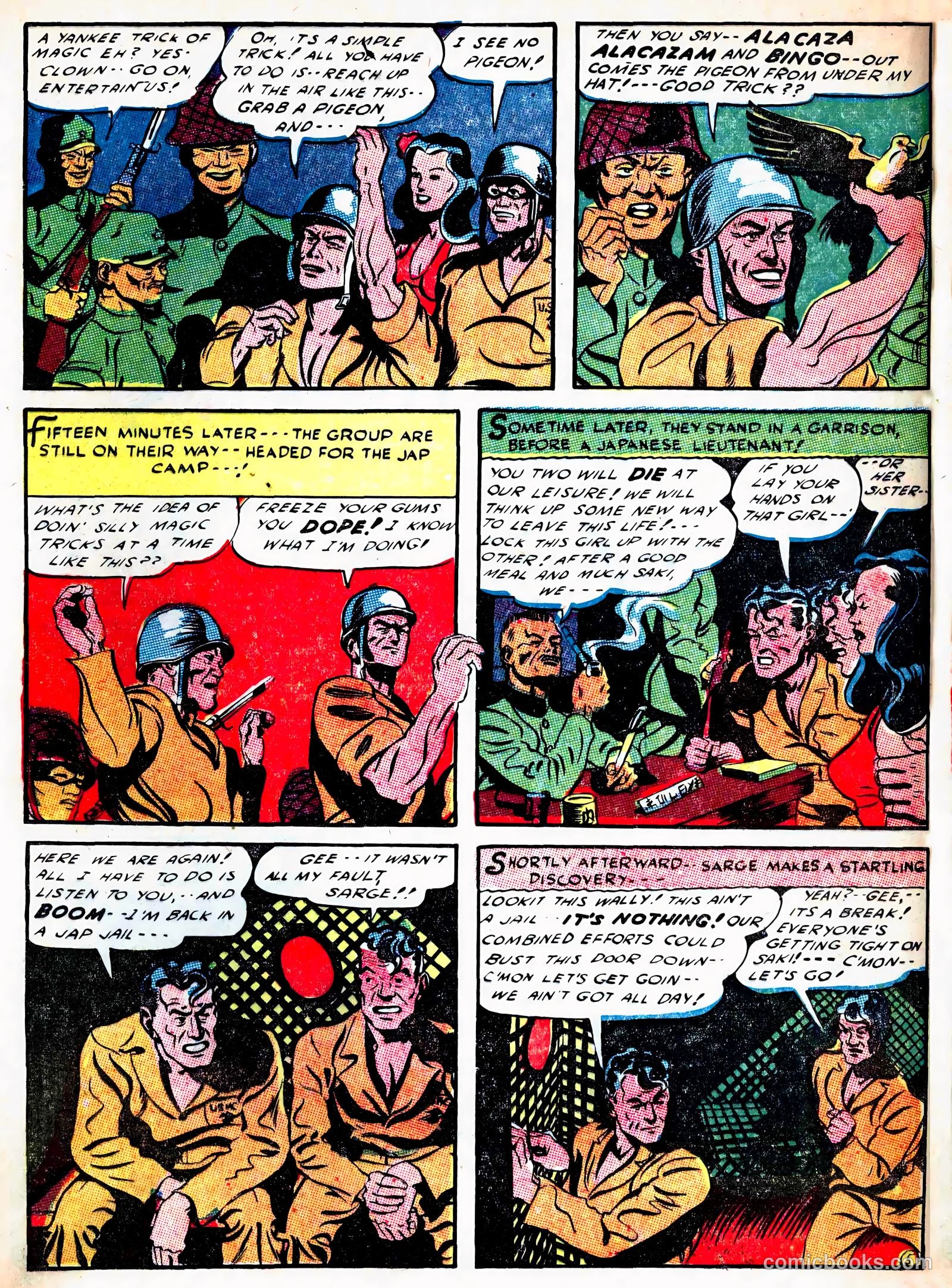 Captain Triumph Comics #14 — page 42 of 60