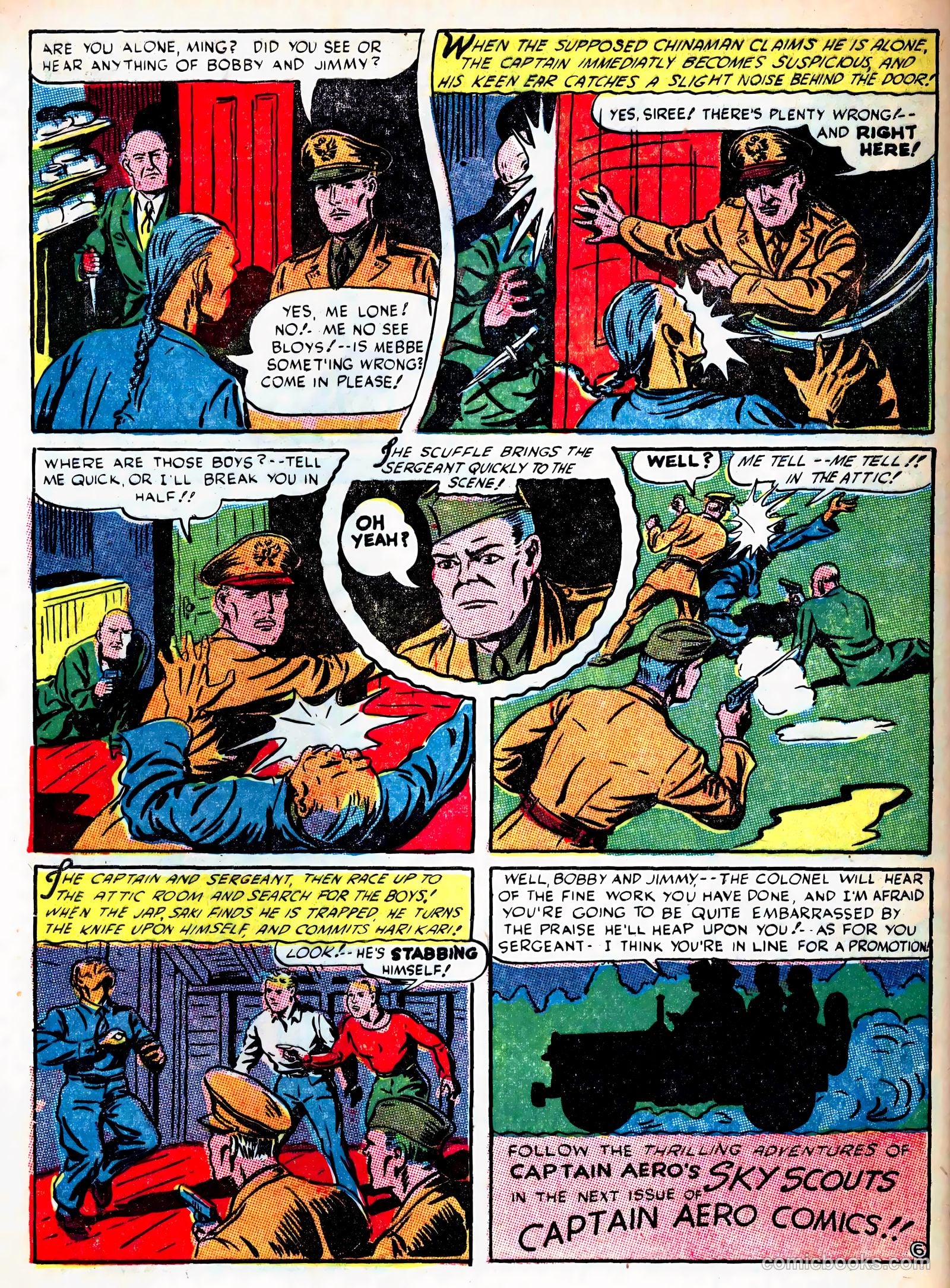 Captain Triumph Comics #14 — page 50 of 60