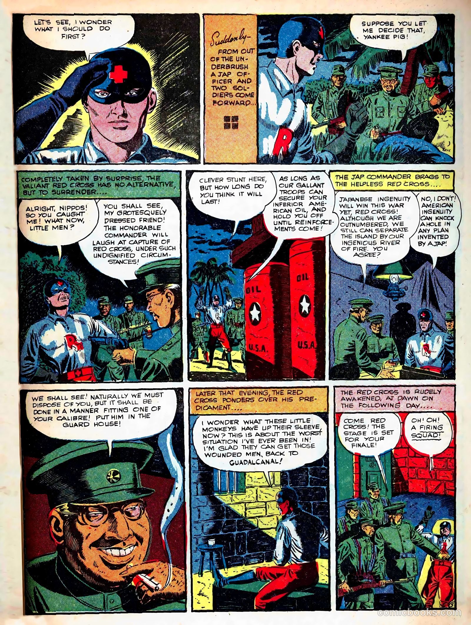 Captain Triumph Comics #14 — page 55 of 60