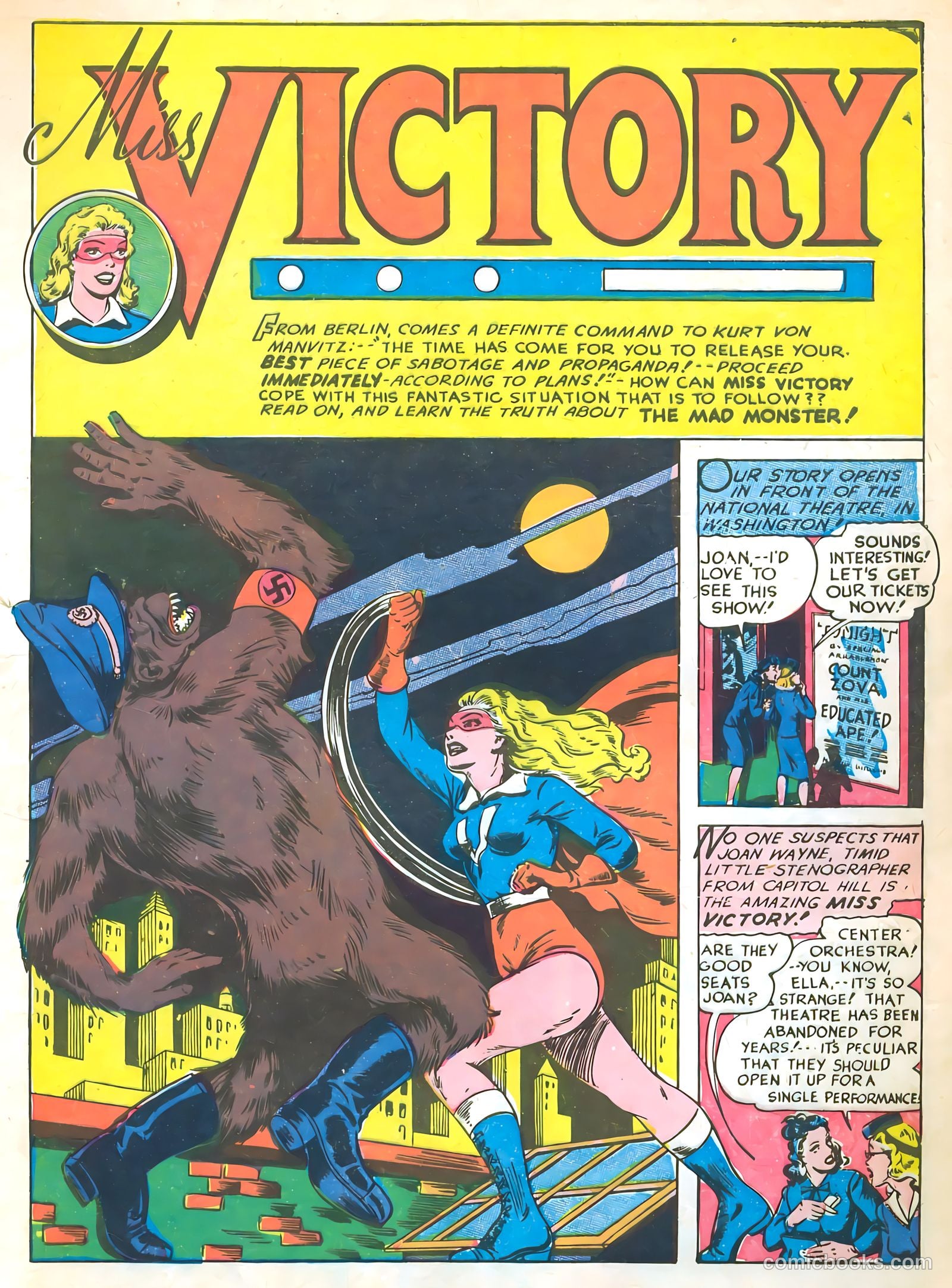 Captain Triumph Comics #15 — page 11 of 52