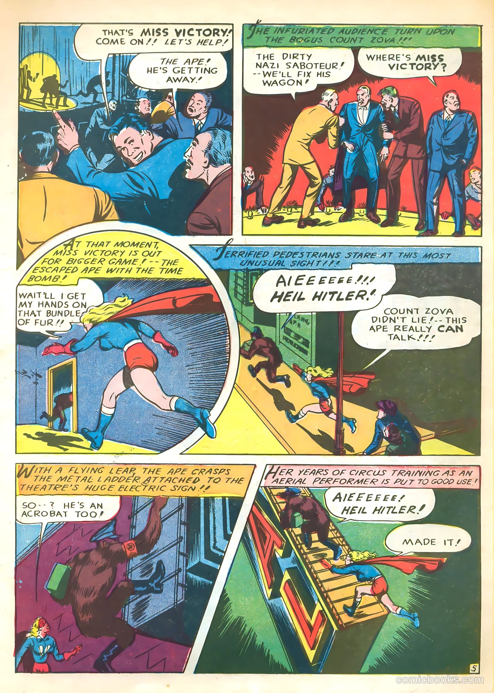 Captain Triumph Comics #15 — page 15 of 52