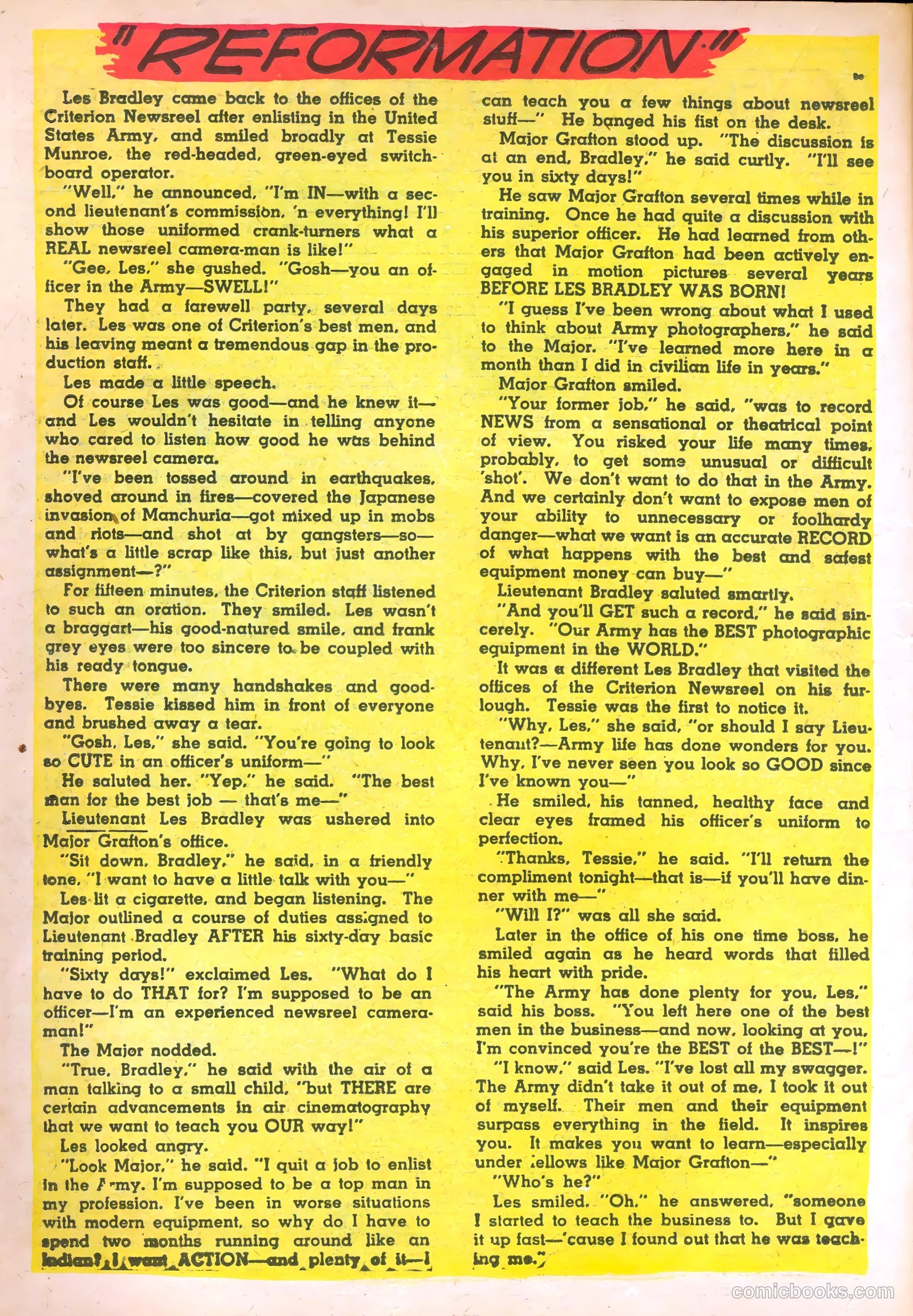 Captain Triumph Comics #15 — page 32 of 52