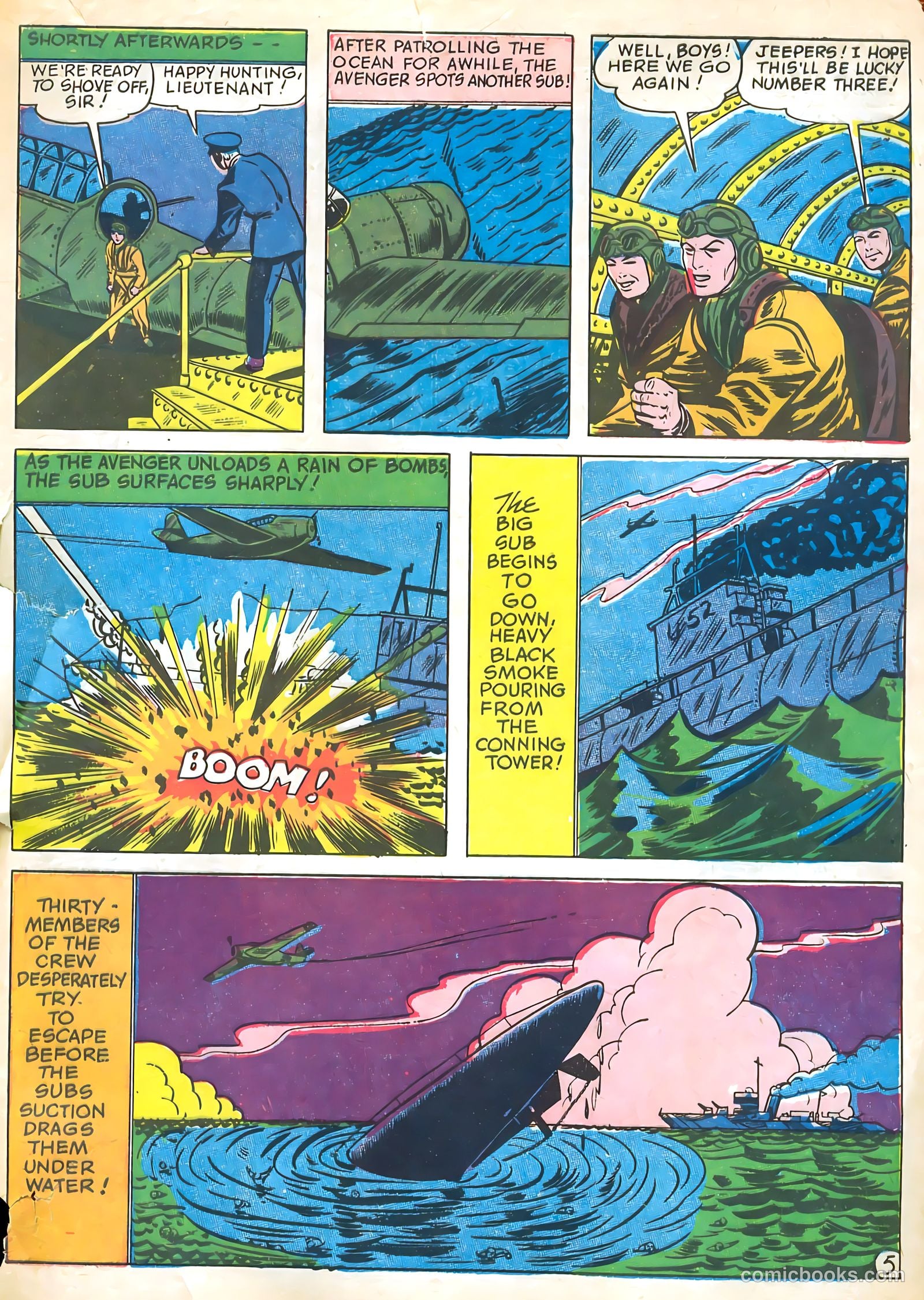 Captain Triumph Comics #15 — page 49 of 52