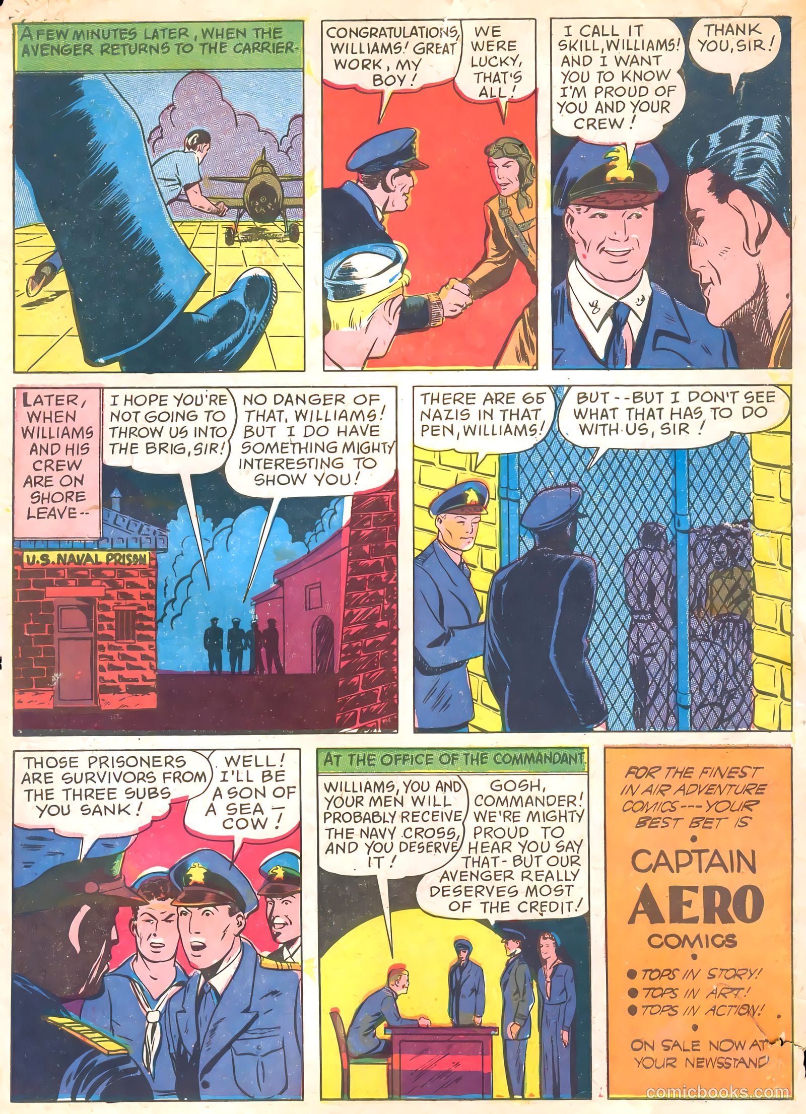 Captain Triumph Comics #15 — page 50 of 52