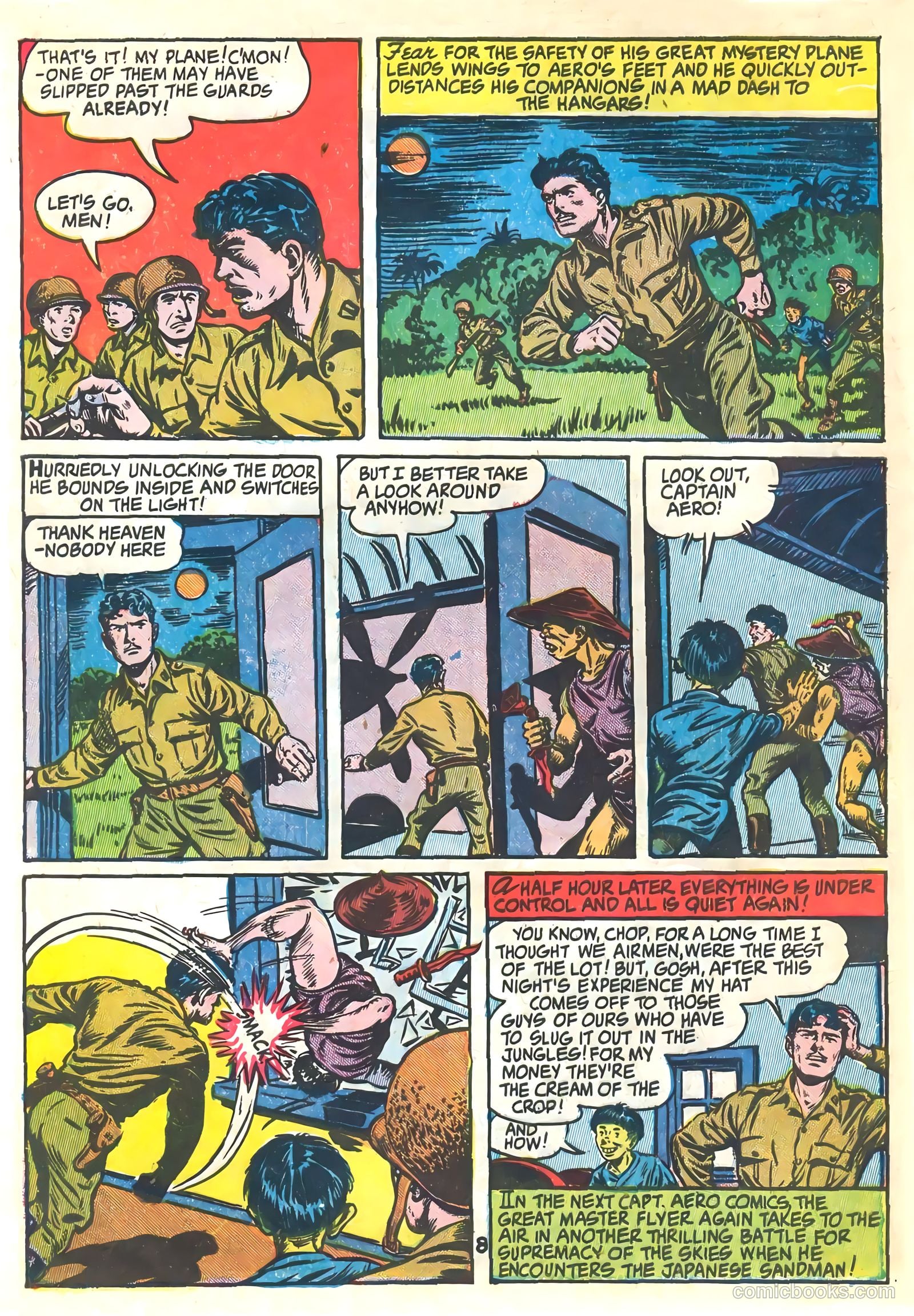 Captain Triumph Comics #17 — page 10 of 52