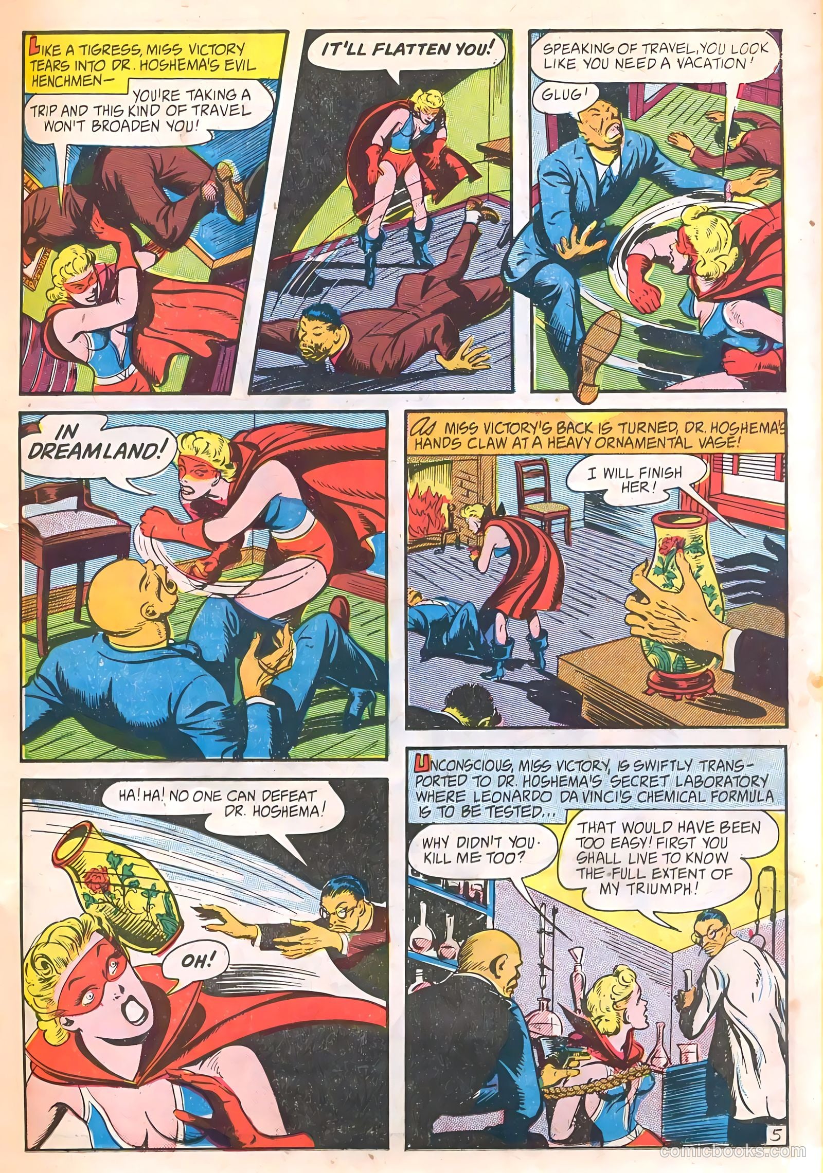 Captain Triumph Comics #17 — page 15 of 52
