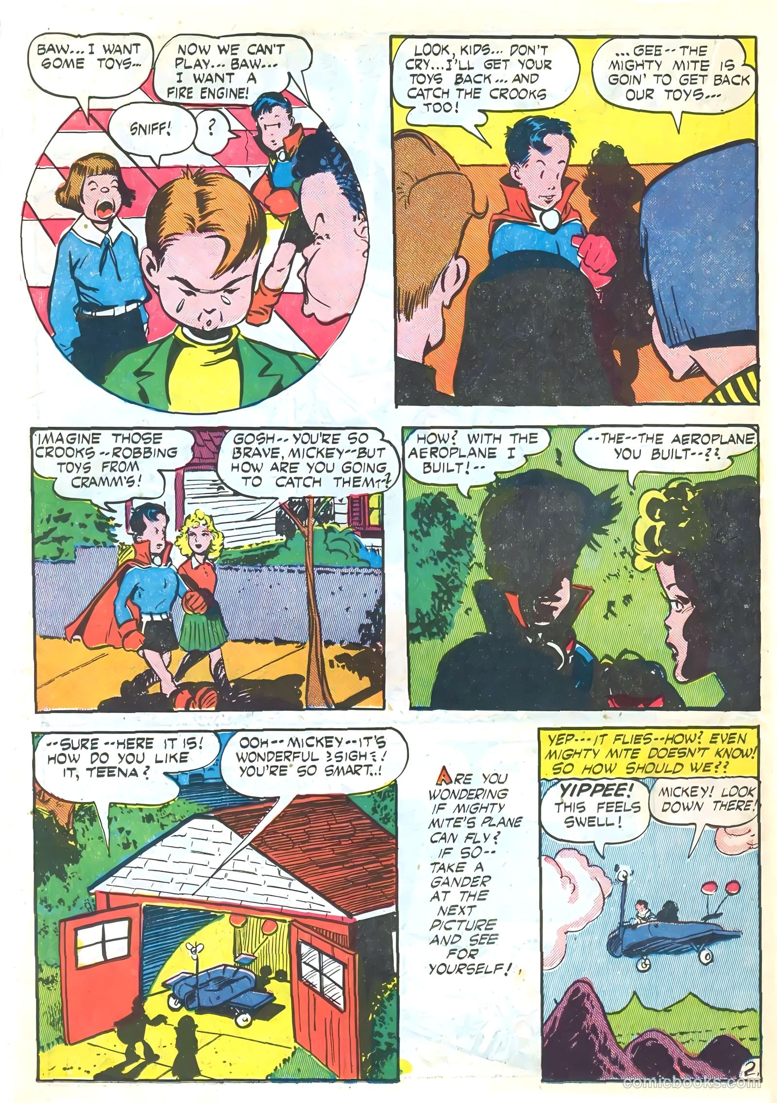 Captain Triumph Comics #17 — page 32 of 52