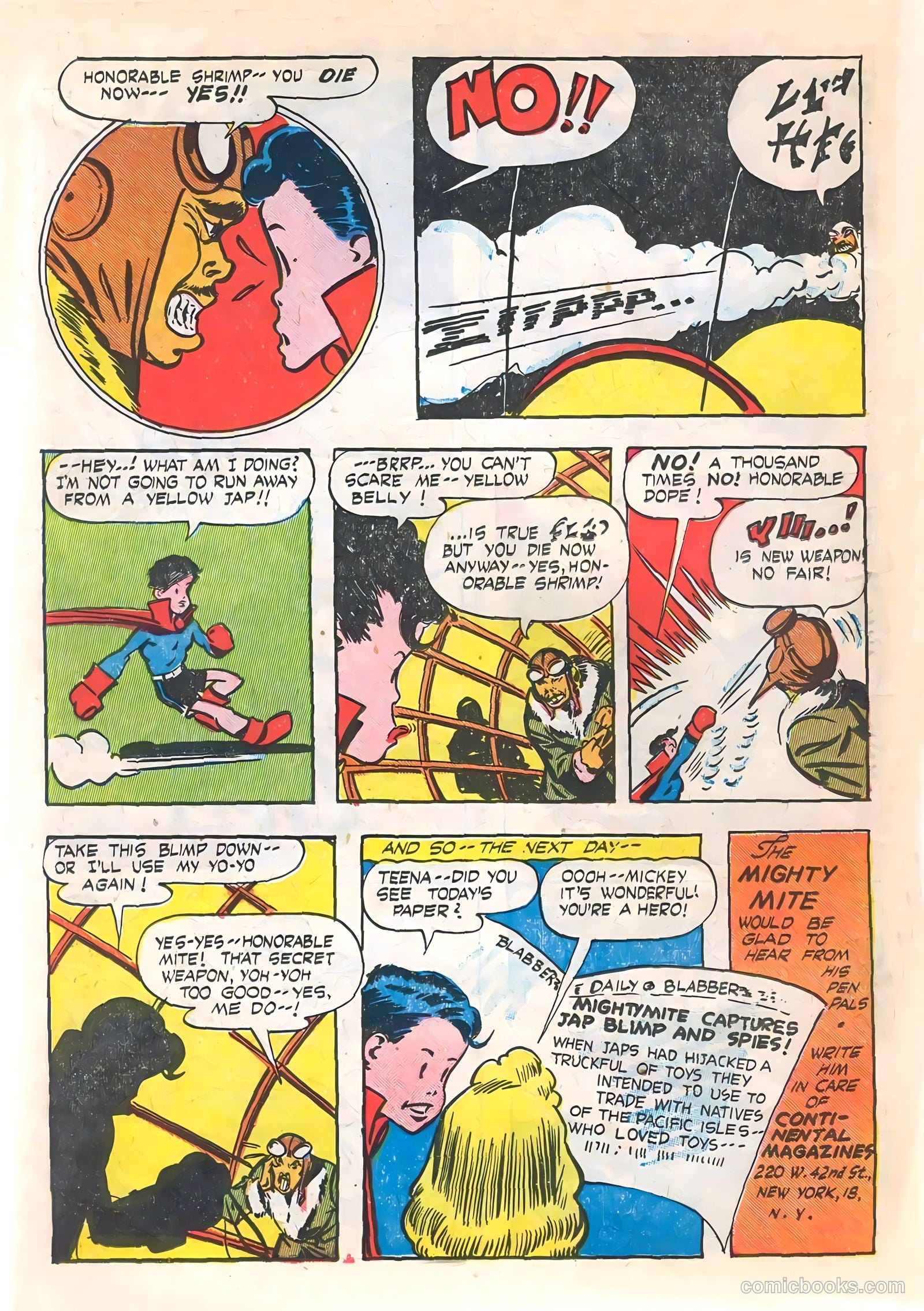 Captain Triumph Comics #17 — page 36 of 52