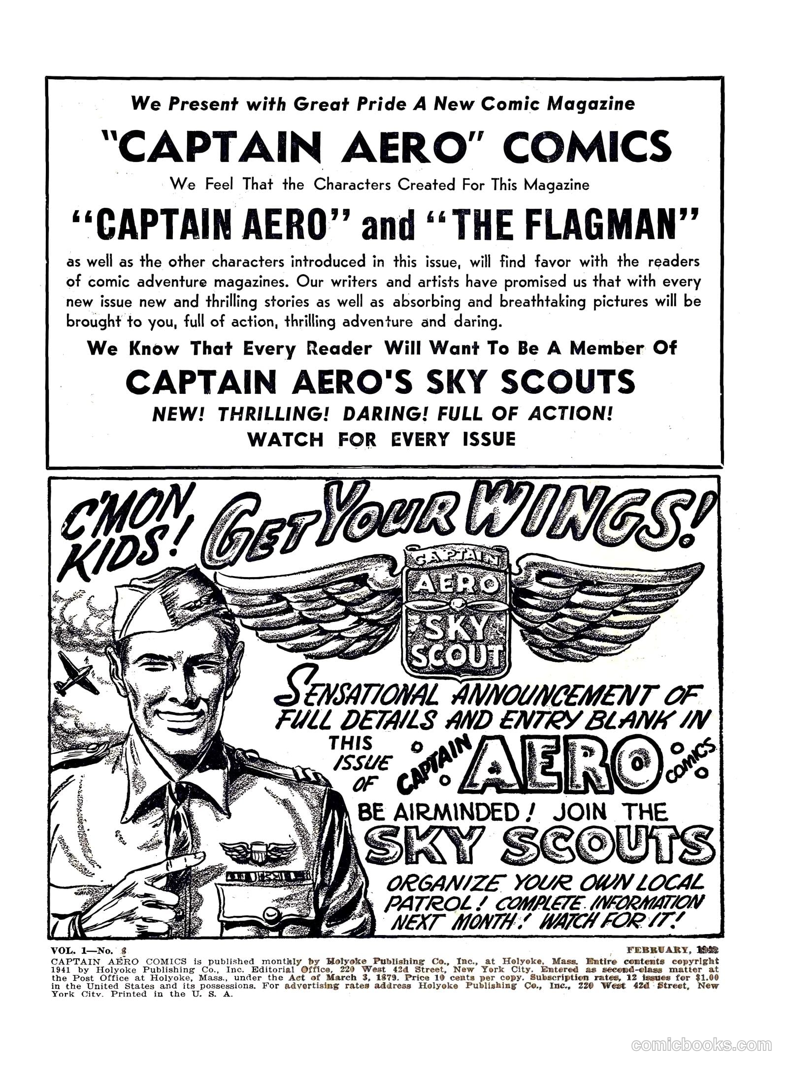 Captain Triumph Comics #2 — page 2 of 68