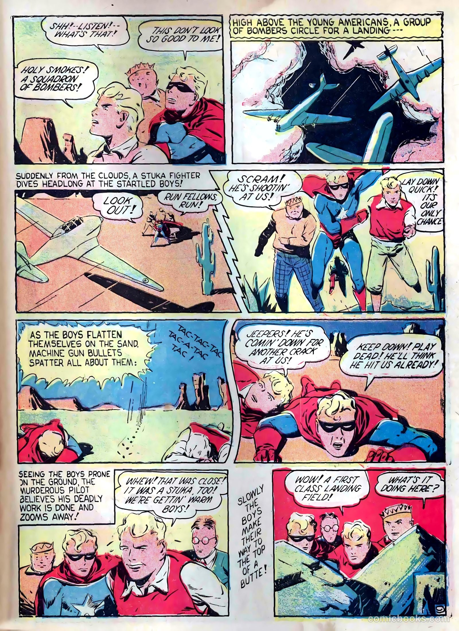 Captain Triumph Comics #2 — page 55 of 68
