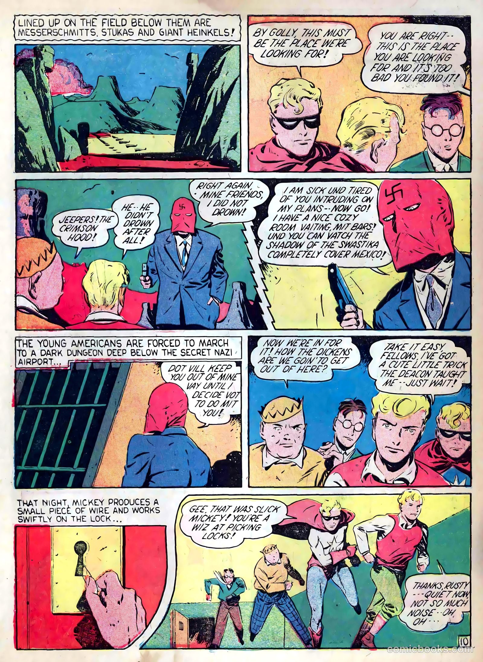Captain Triumph Comics #2 — page 56 of 68