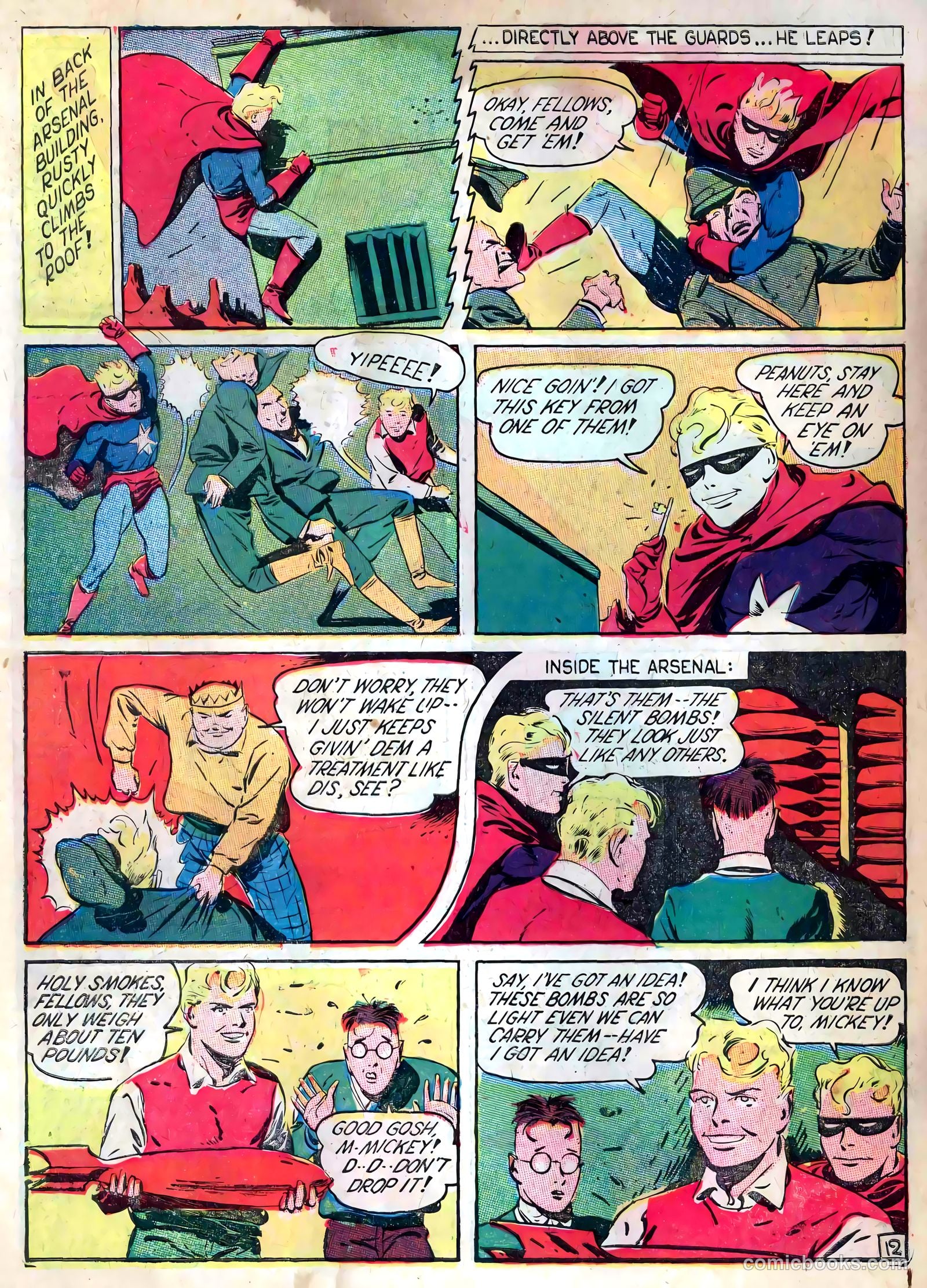 Captain Triumph Comics #2 — page 58 of 68