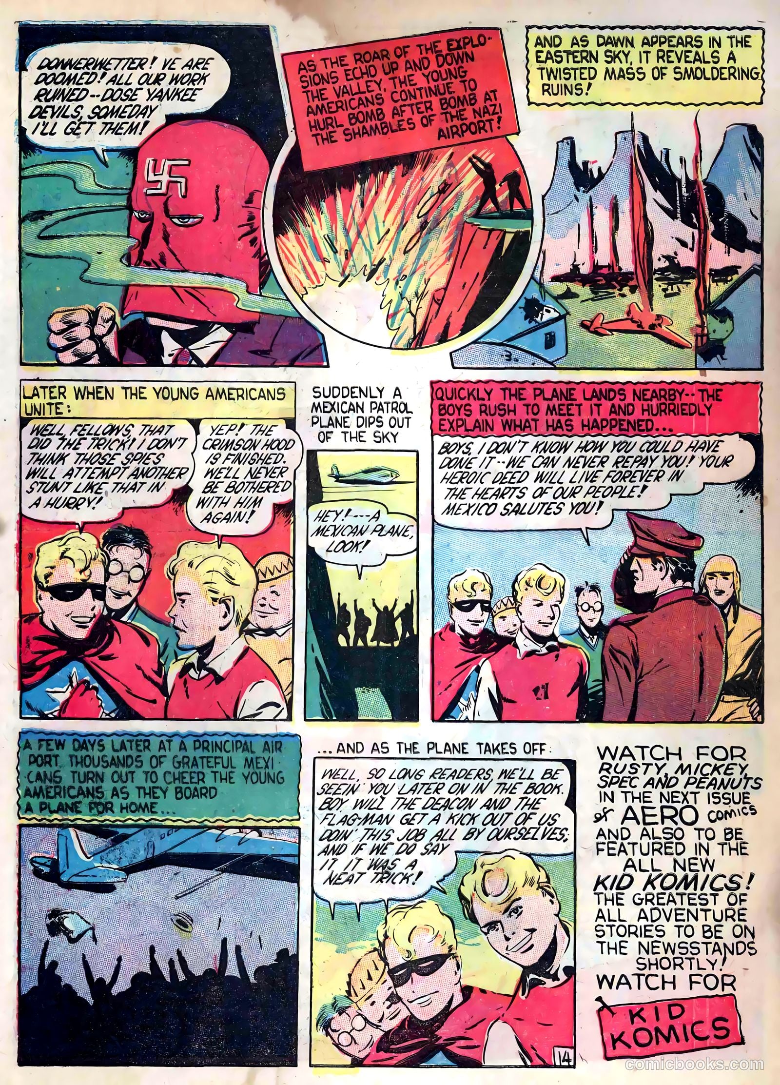 Captain Triumph Comics #2 — page 60 of 68