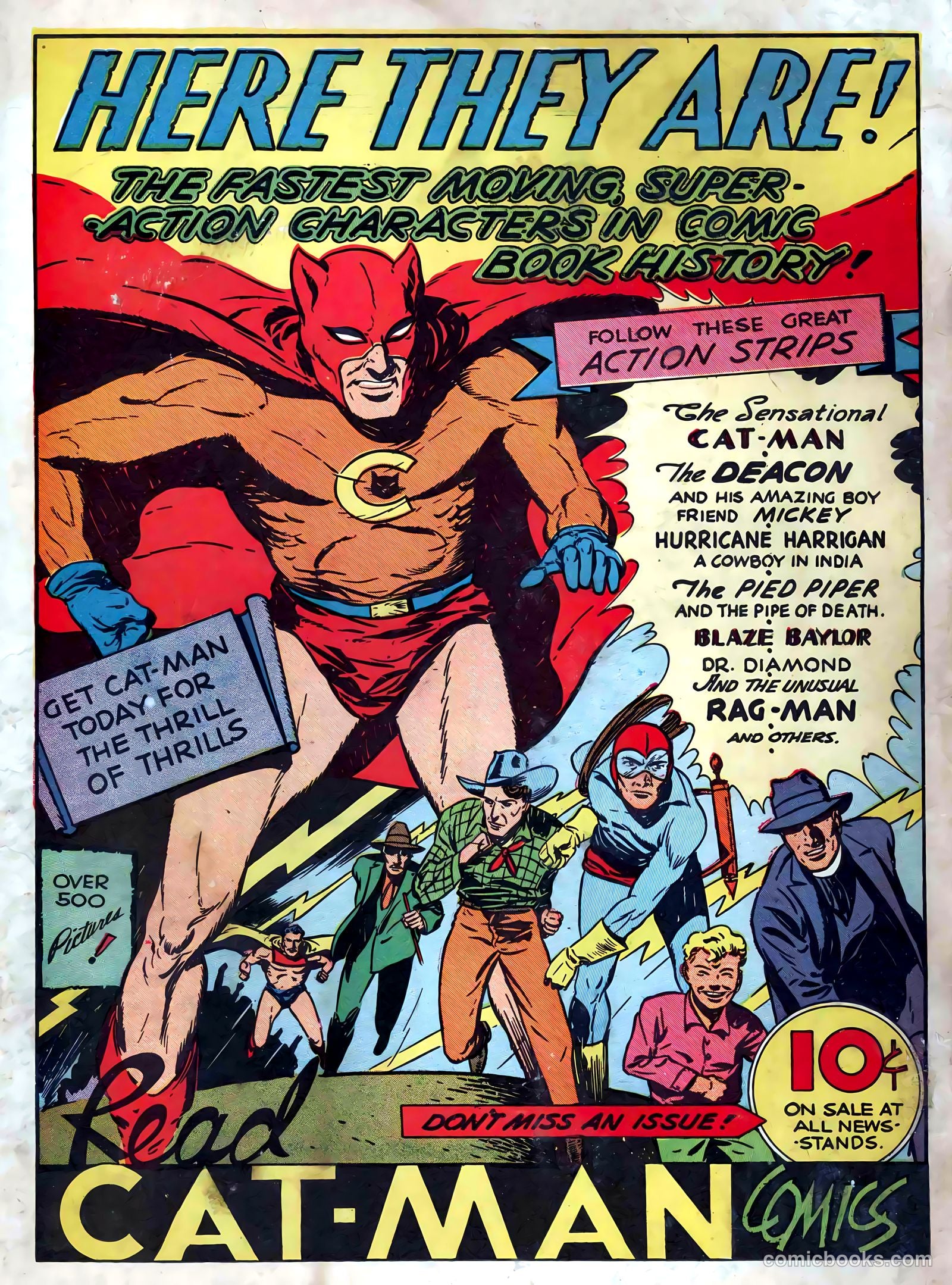 Captain Triumph Comics #2 — page 68 of 68