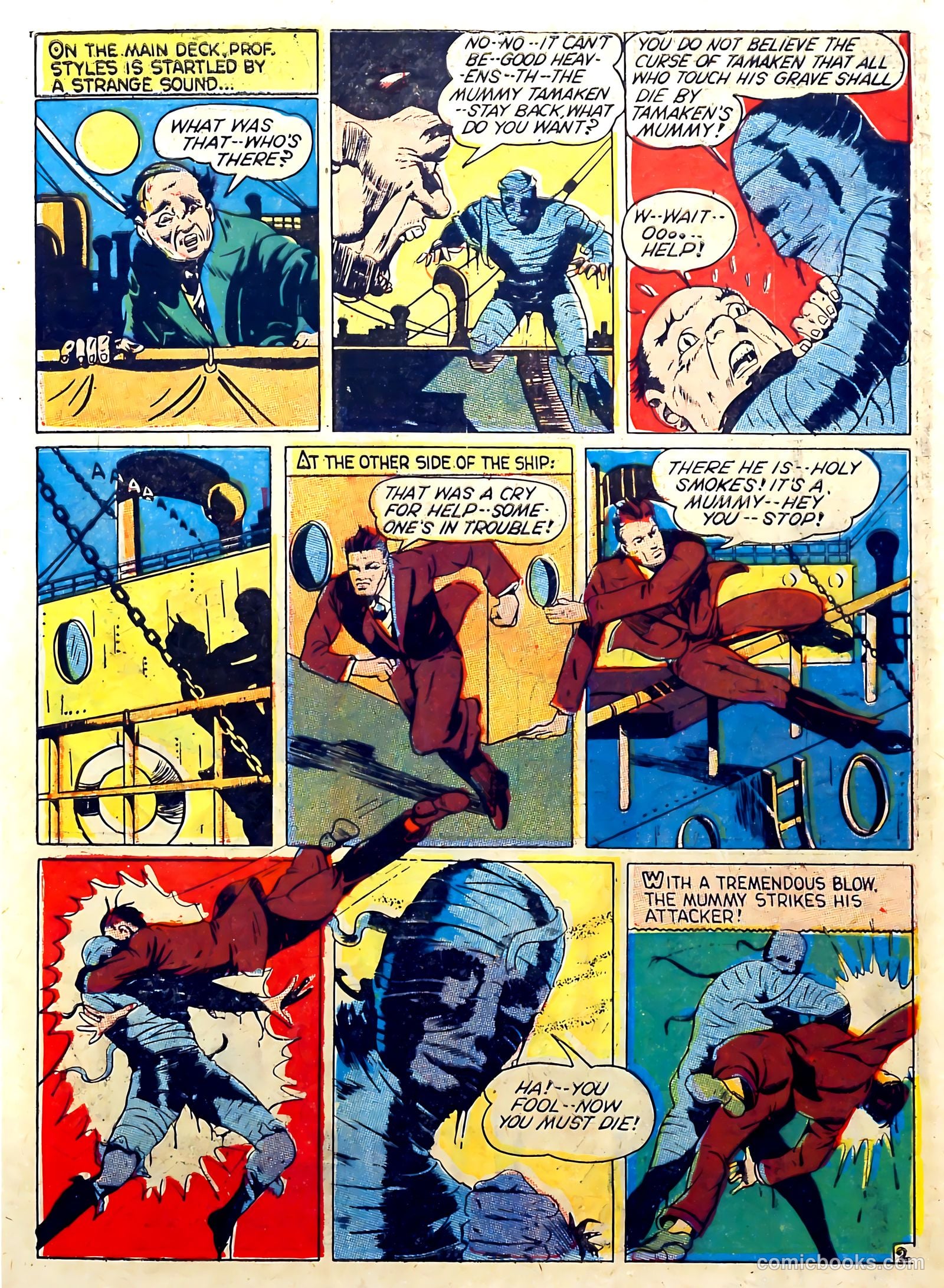 Captain Triumph Comics #3 — page 17 of 68