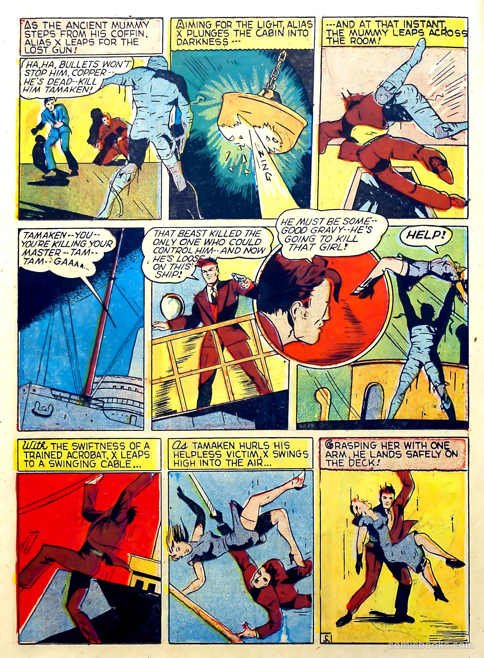 Captain Triumph Comics #3 — page 20 of 68