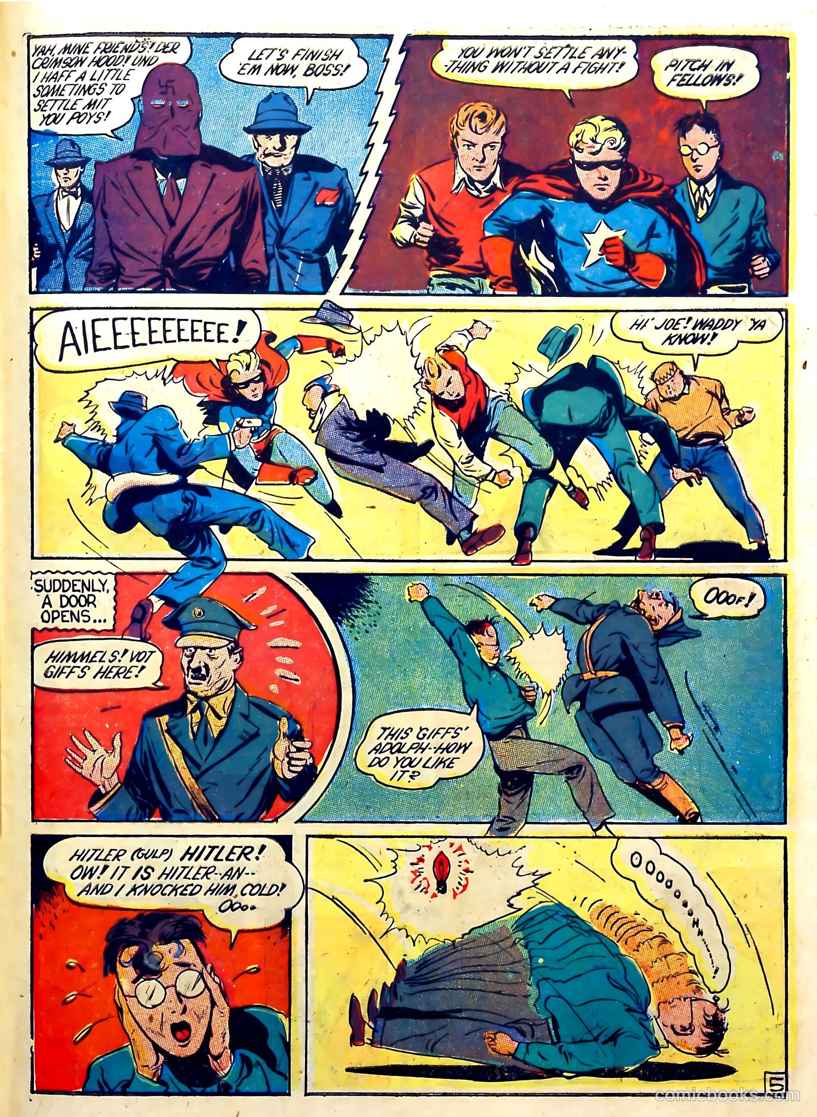 Captain Triumph Comics #3 — page 57 of 68