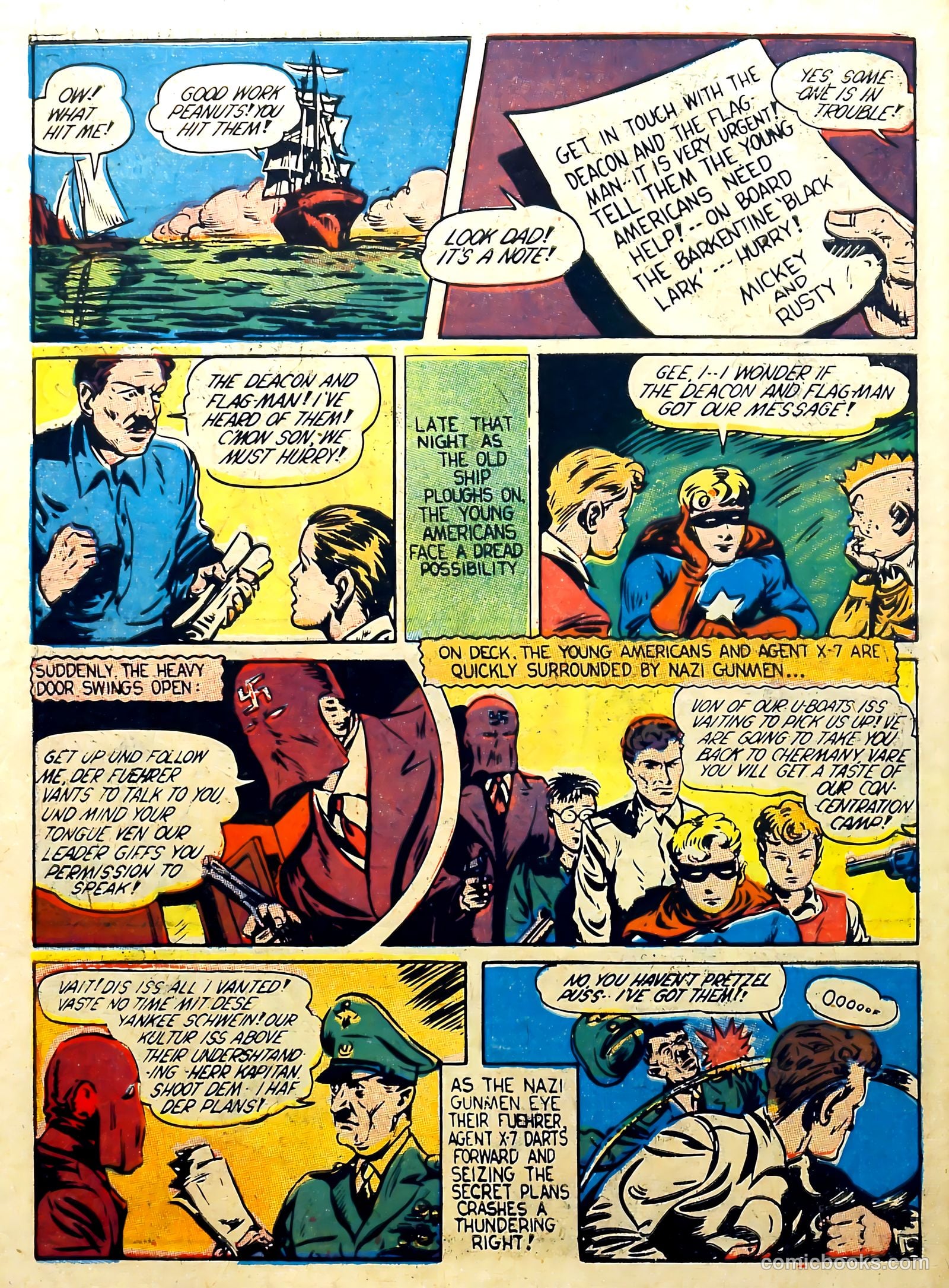 Captain Triumph Comics #3 — page 64 of 68