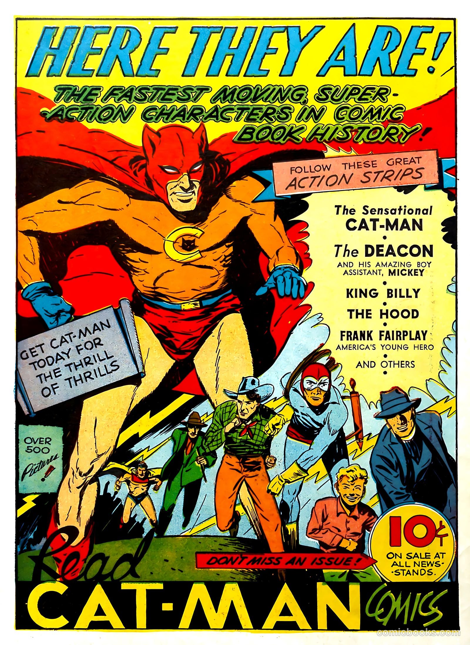 Captain Triumph Comics #3 — page 68 of 68