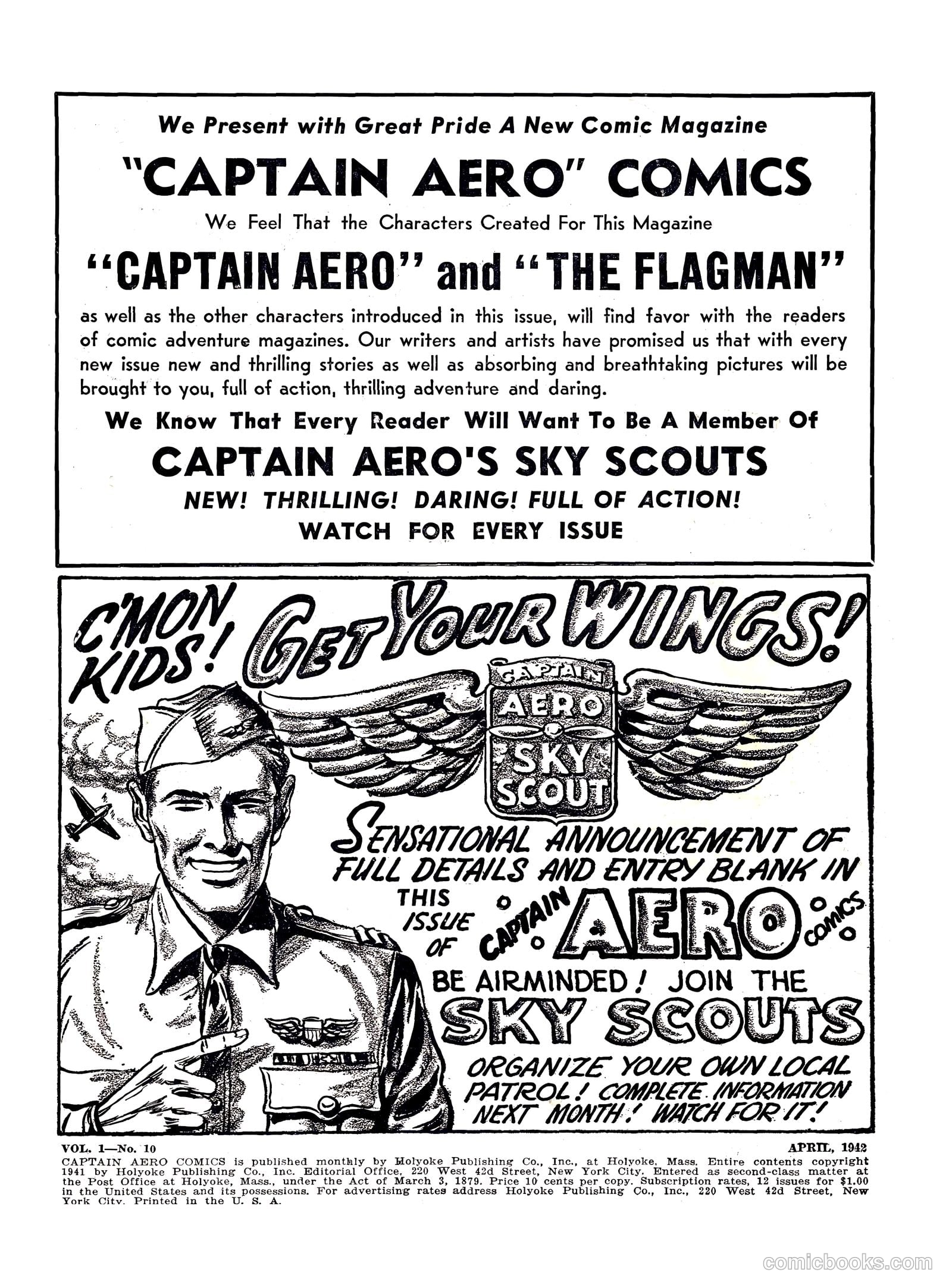 Captain Triumph Comics #4 — page 2 of 68