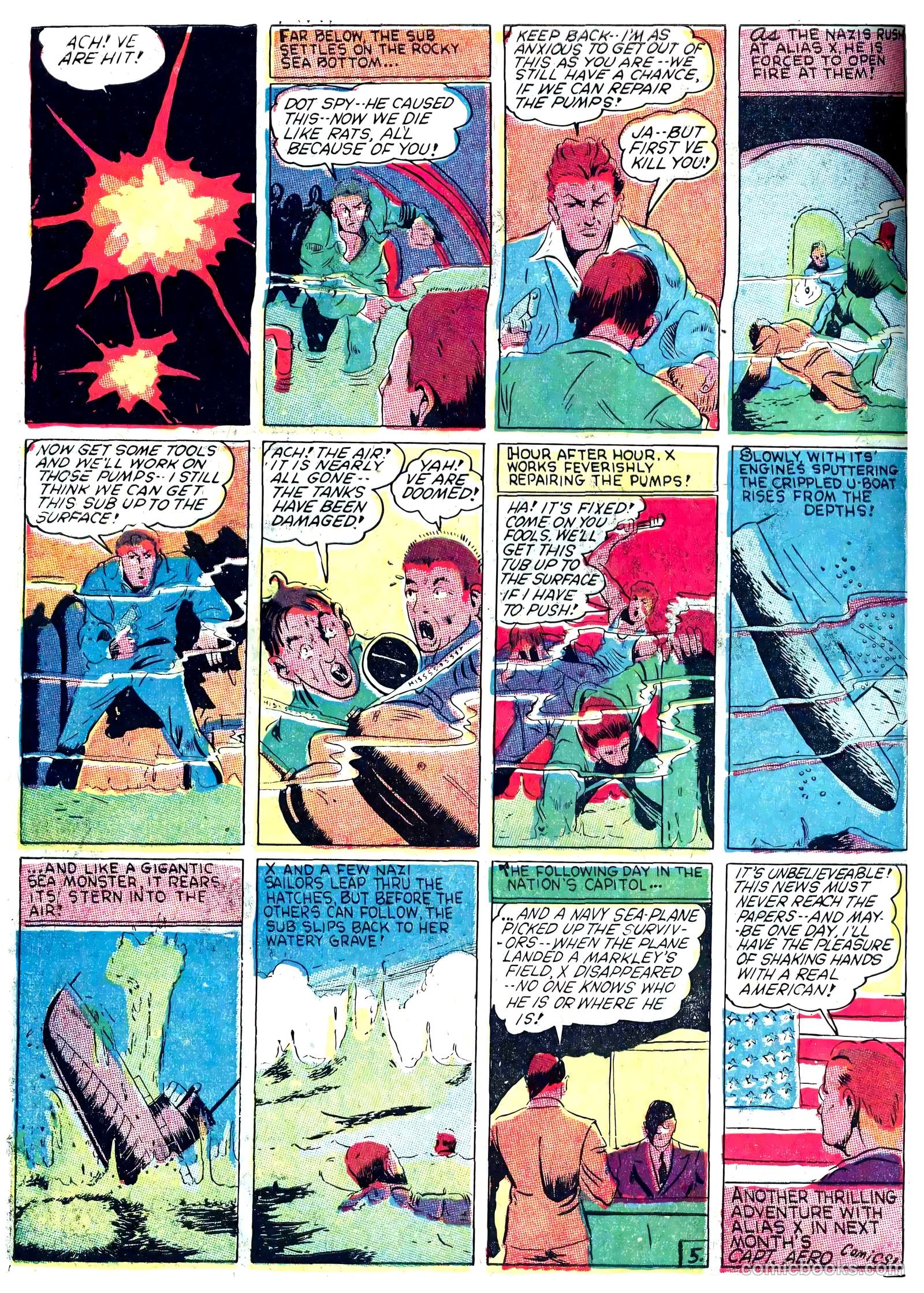 Captain Triumph Comics #4 — page 16 of 68