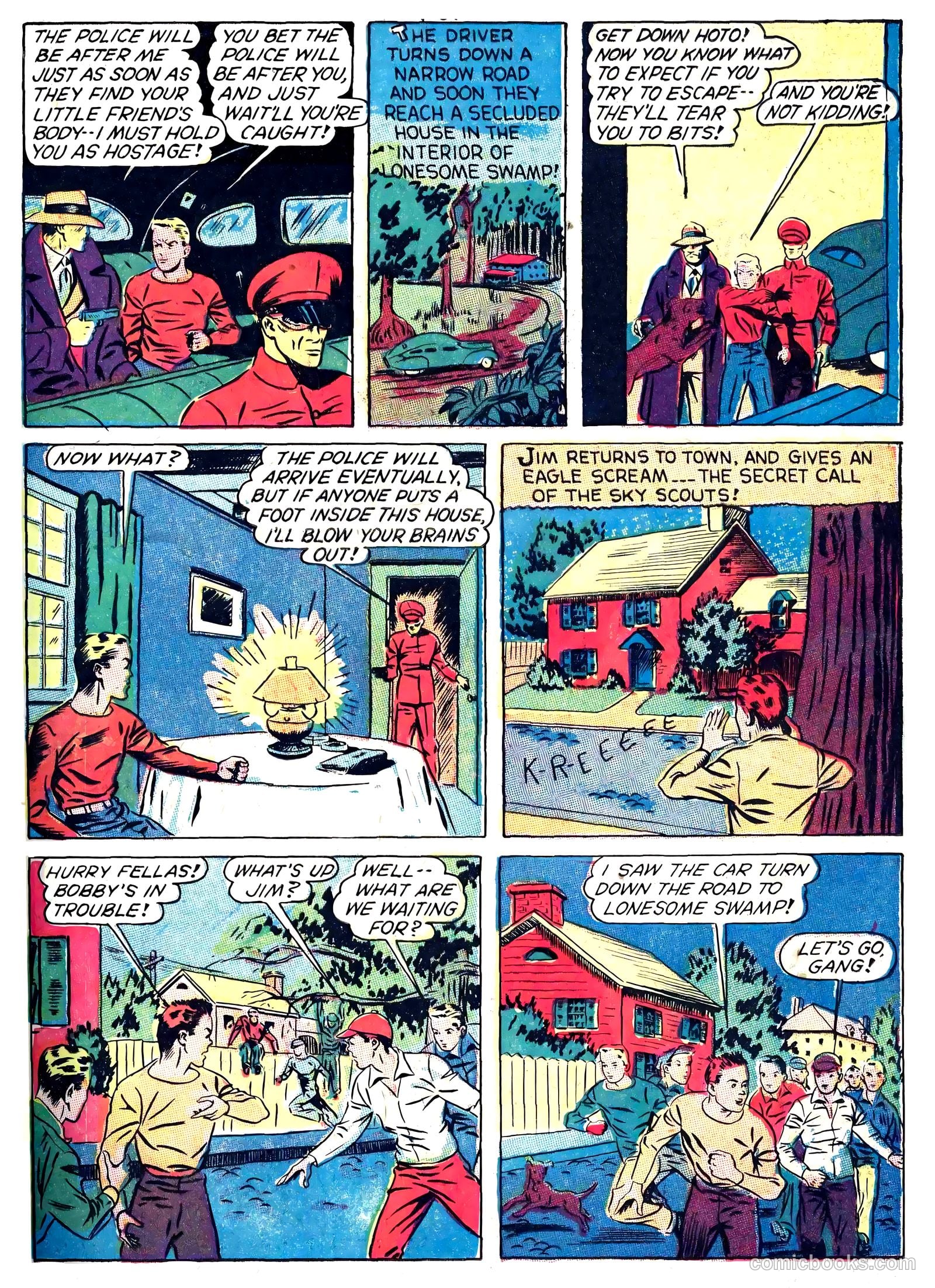 Captain Triumph Comics #4 — page 39 of 68