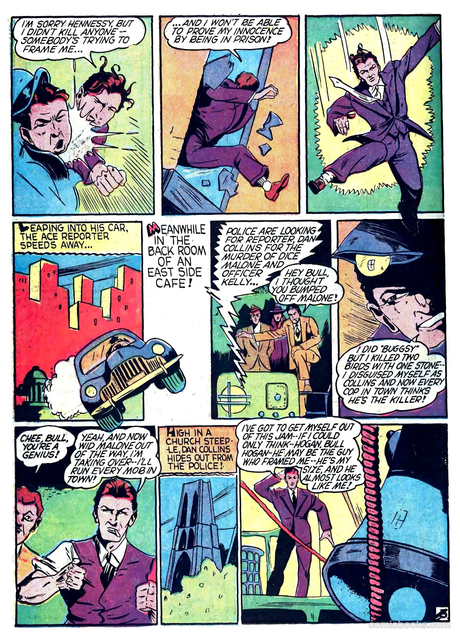Captain Triumph Comics #4 — page 50 of 68