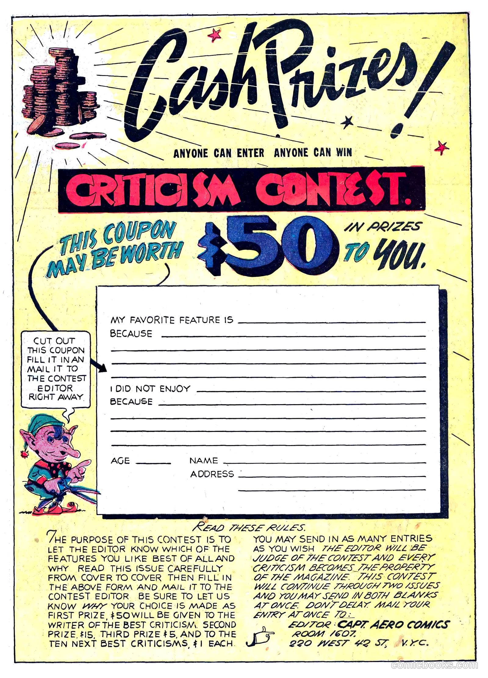 Captain Triumph Comics #4 — page 66 of 68
