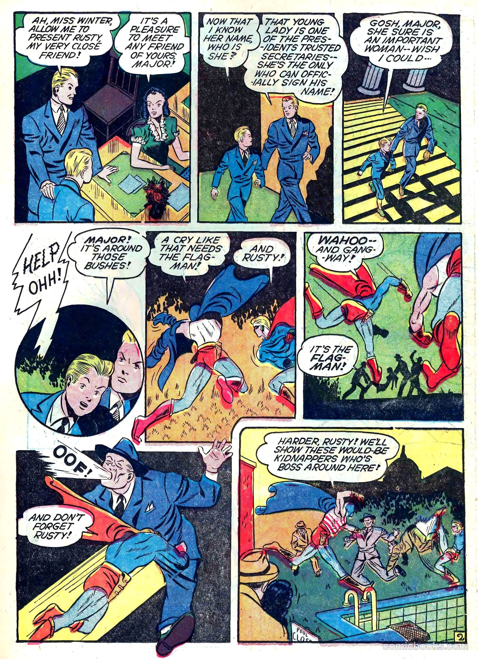 Captain Triumph Comics #5 — page 19 of 68