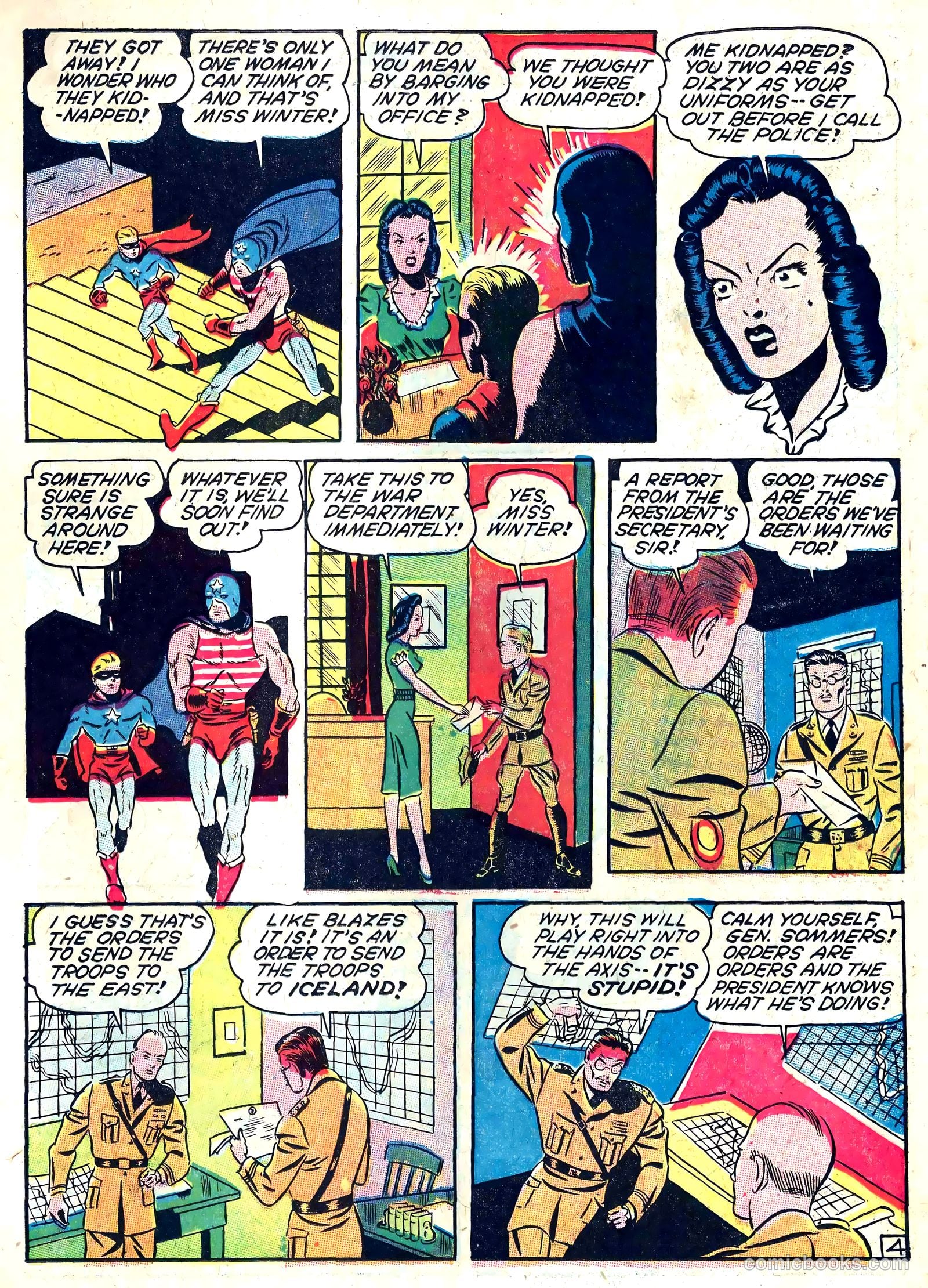 Captain Triumph Comics #5 — page 21 of 68