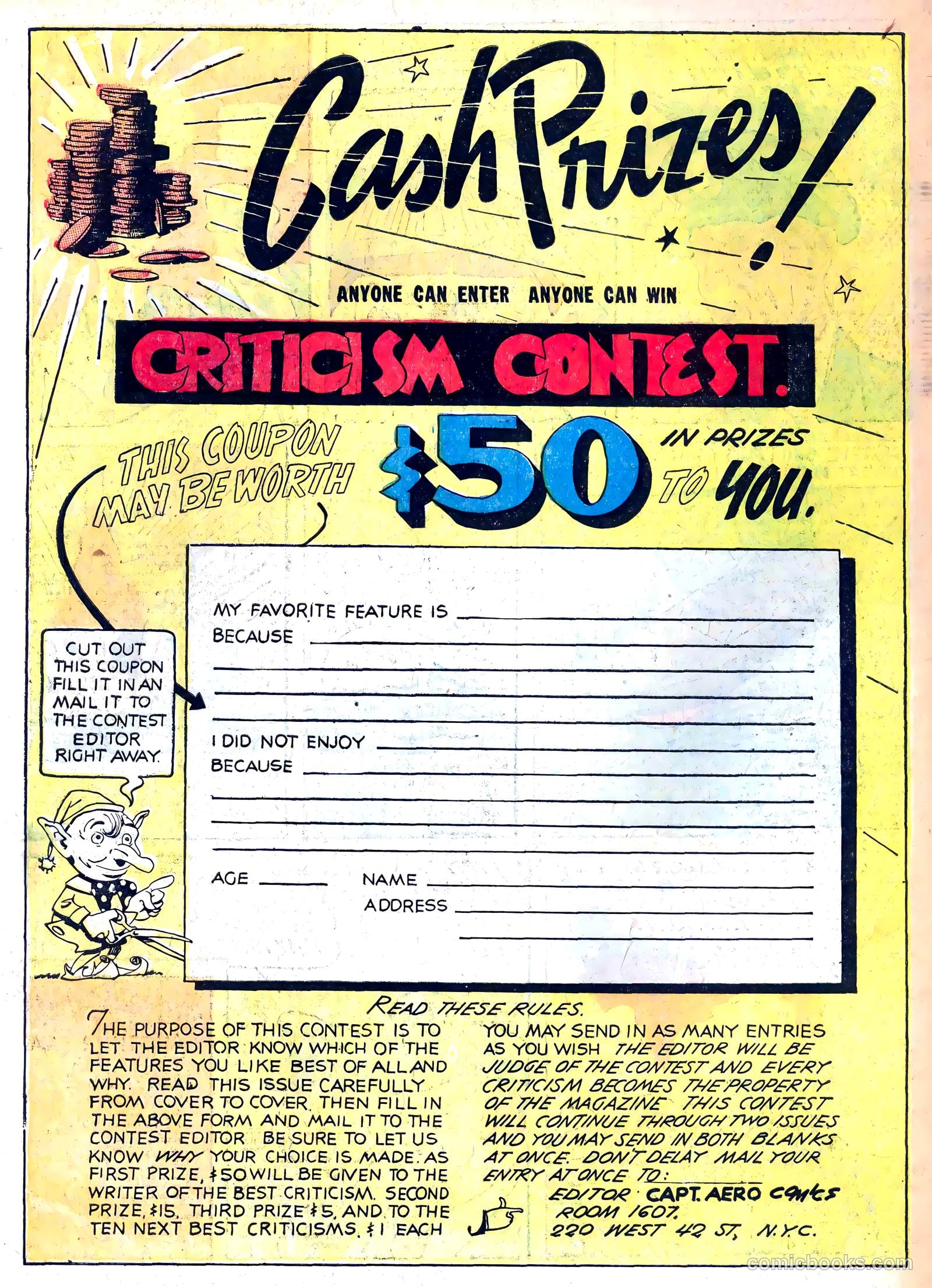 Captain Triumph Comics #5 — page 66 of 68