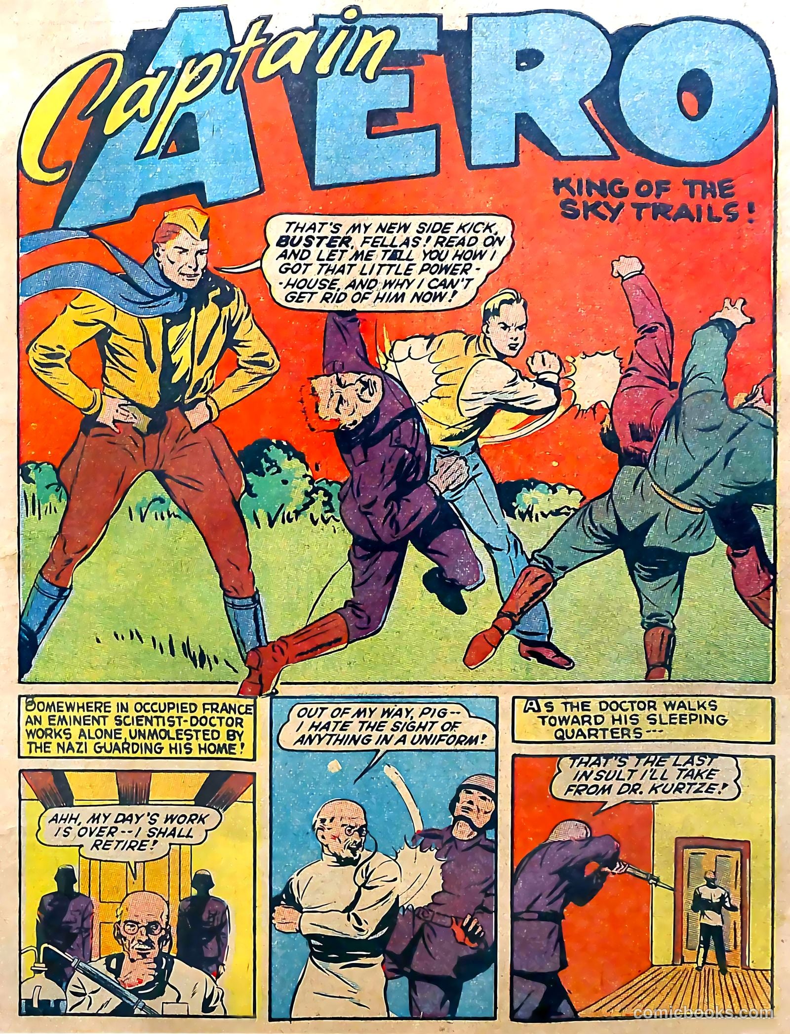Captain Triumph Comics #6 — page 3 of 68