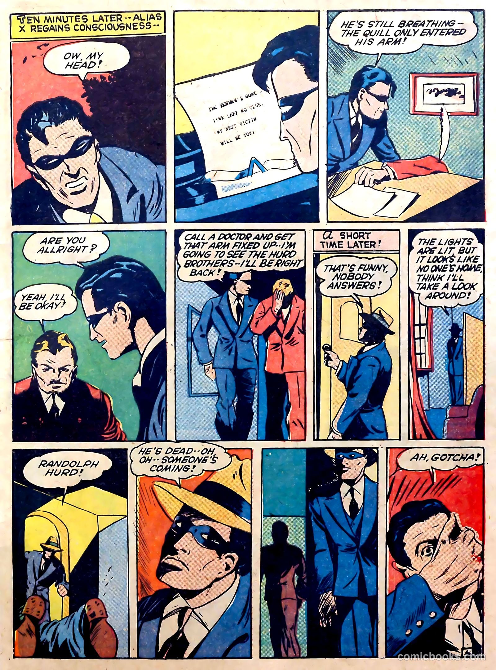 Captain Triumph Comics #6 — page 17 of 68